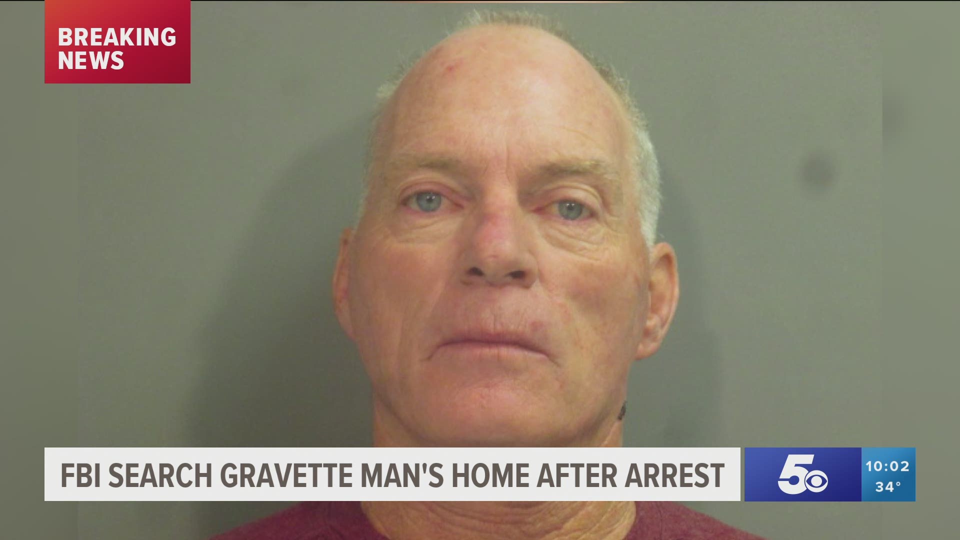 The FBI searched Barnett's home in Gravette on Friday following his arrest. https://bit.ly/39hNEgb