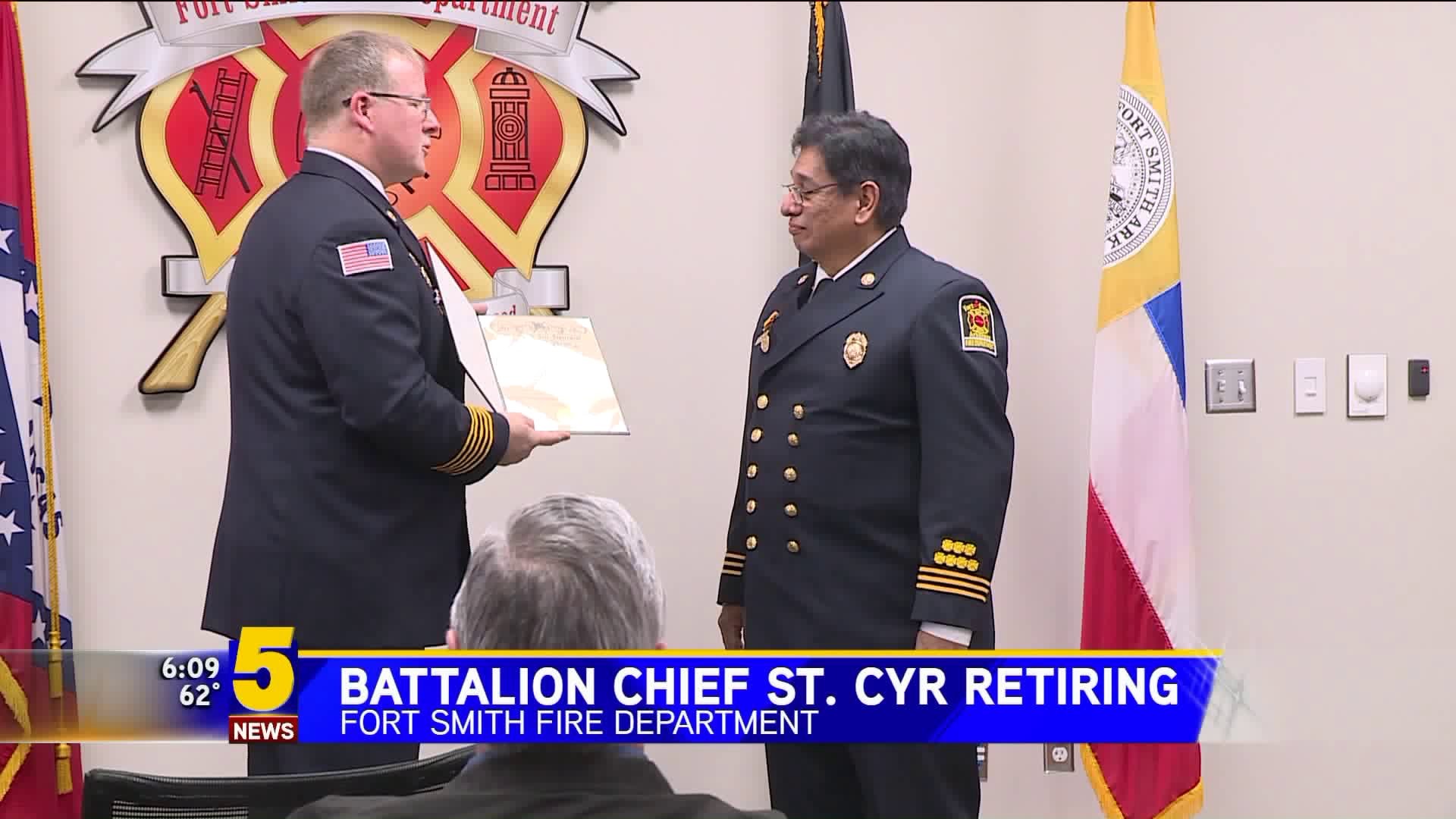 Fort Smith Battalion Chief Retires