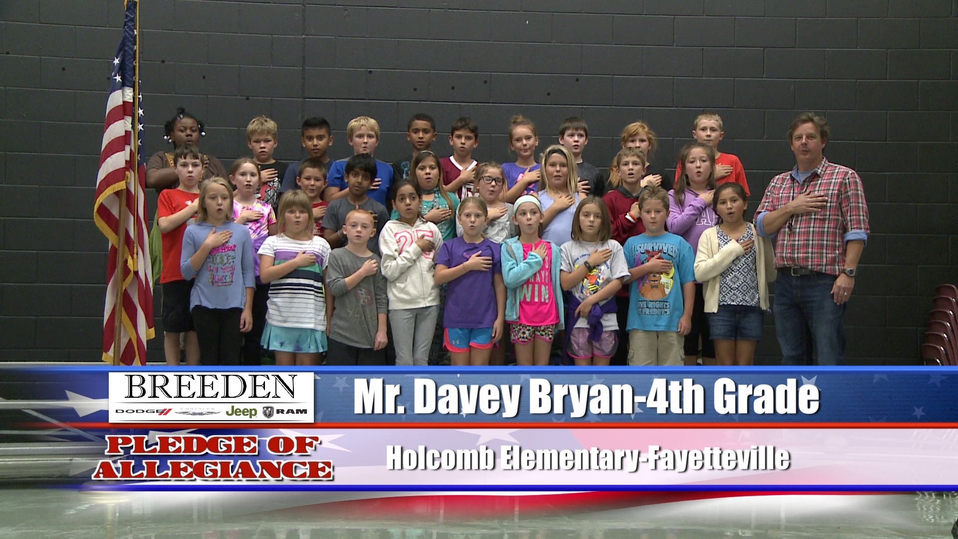 Mr. Davey Bryan -4th Grade  Holcomb Elementary - Fayetteville