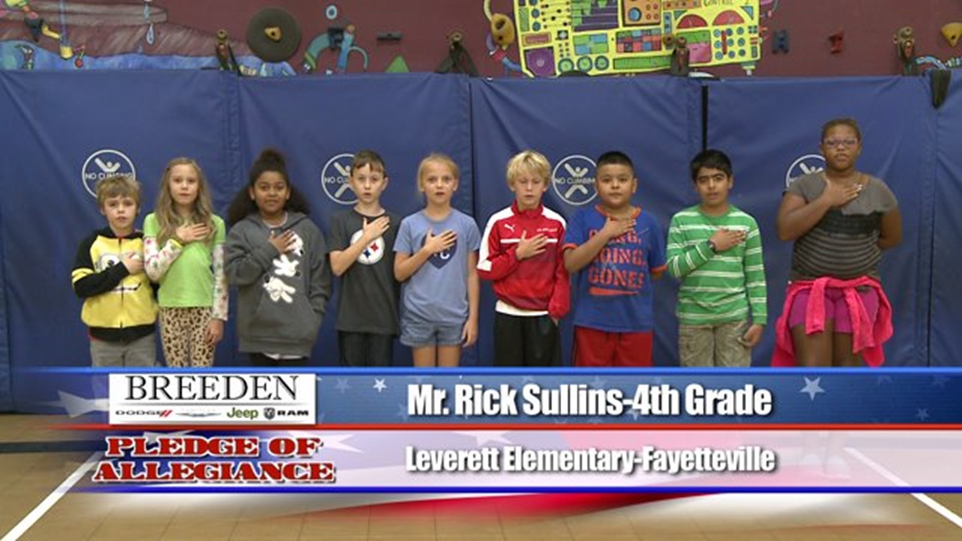 Leverett Elementary, Fayetteville - Mr. Rick Sullins - 4th Grade