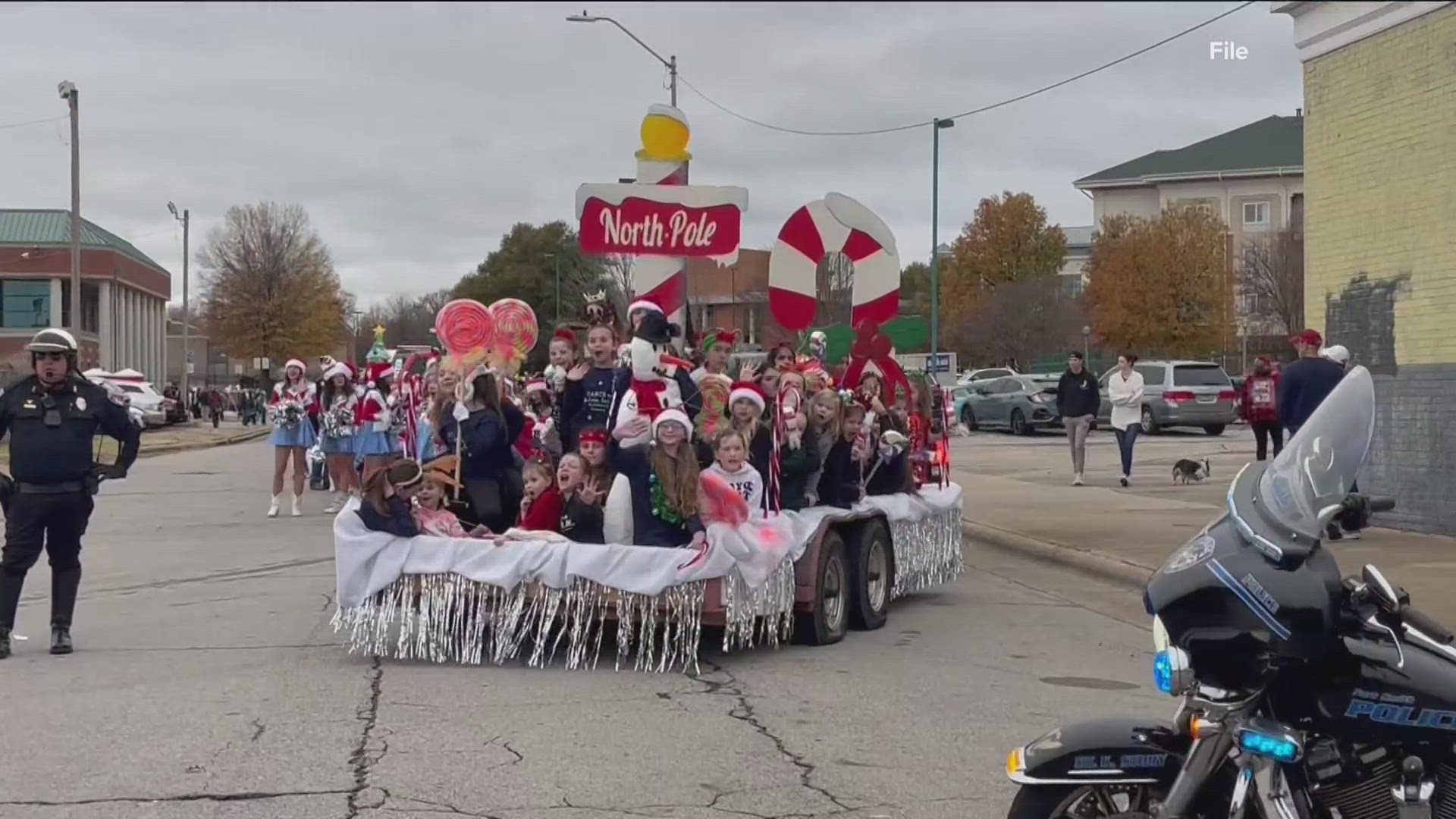 Check out the Bentonville, Fort Smith, and Van Buren parades on Saturday, Dec. 9.