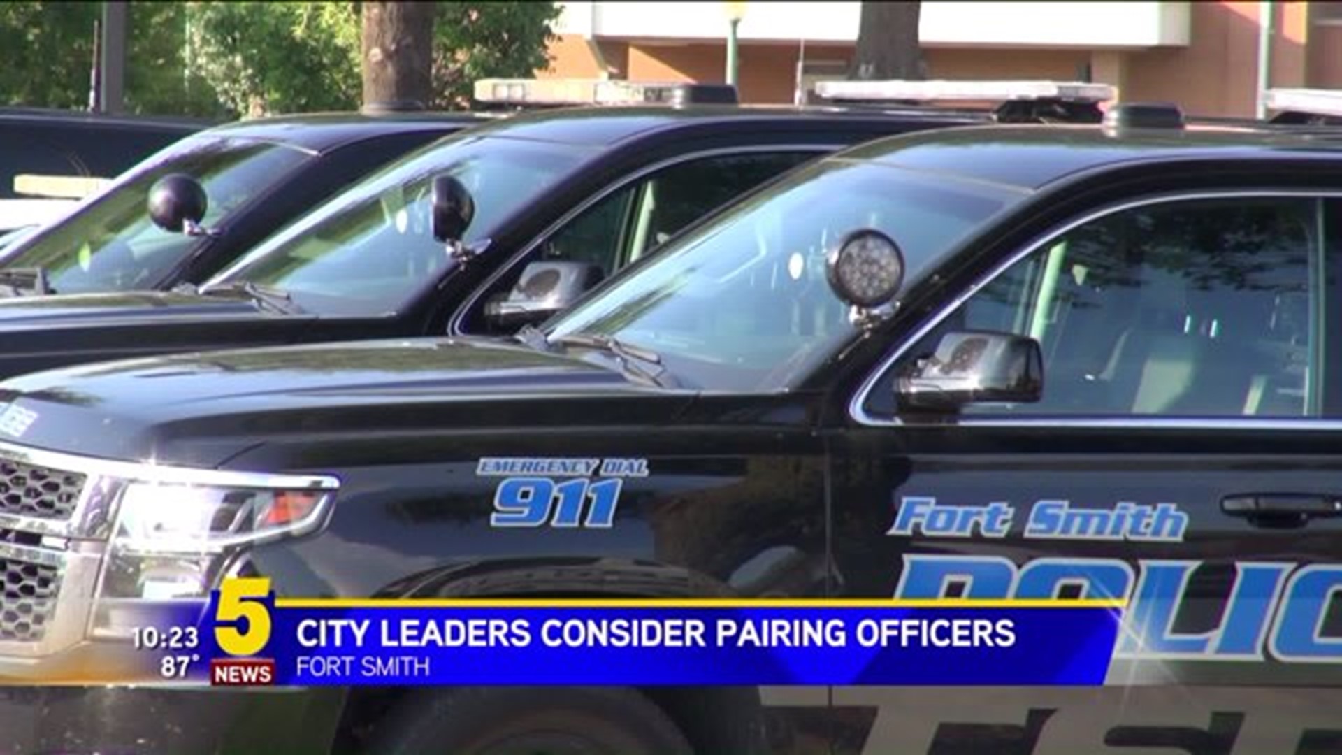 City Leaders Consider Pairing Officers