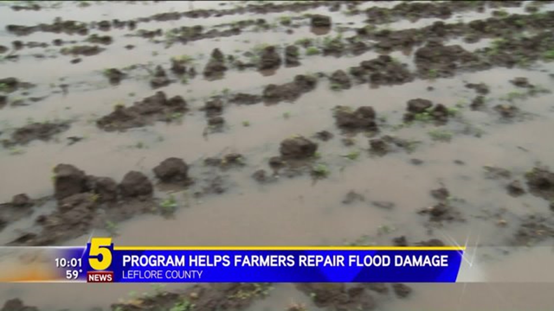 Program Helps Farmers Repair Flood Damage