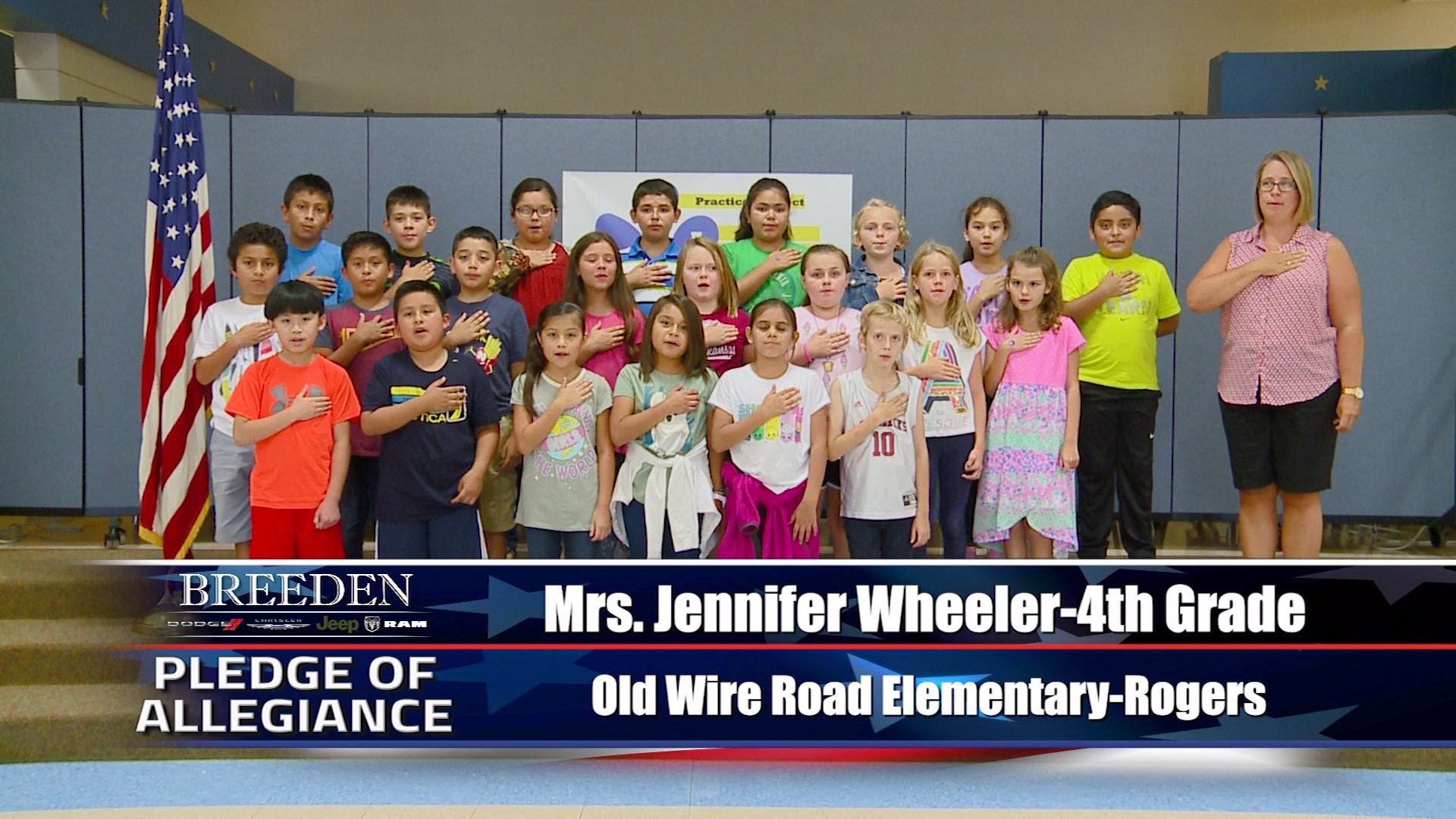 Mrs. Jennifer Wheeler  4th Grade Old Wire Road Elementary, Rogers