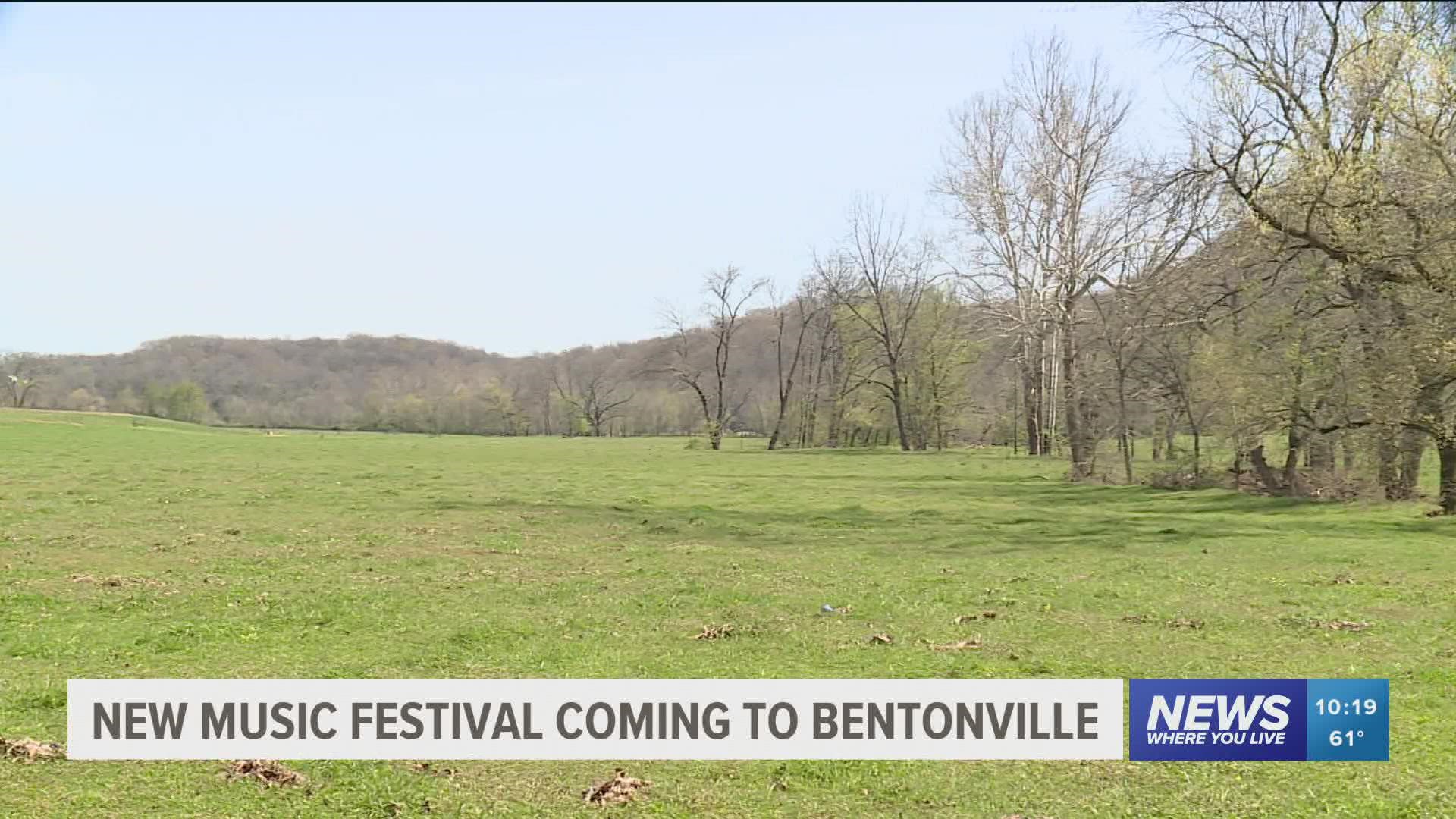 The festival will collide the worlds of music, art and technology in Bentonville with more than 50 artists set to perform.