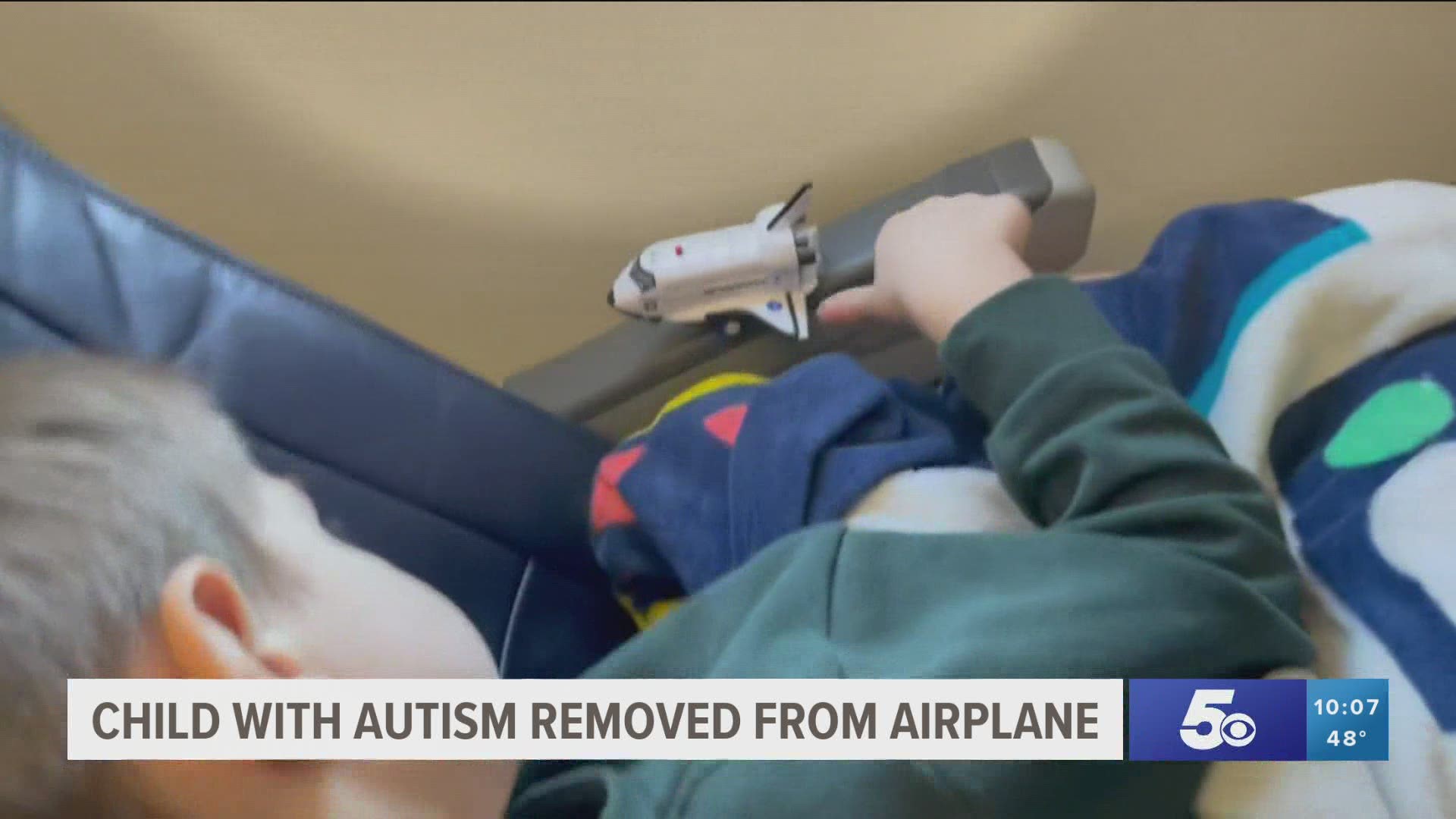 On a return flight home to Little Rock, the Kimball family was removed from a plane after their 4-year old son, who is non-verbal with autism, wasn't wearing a mask.