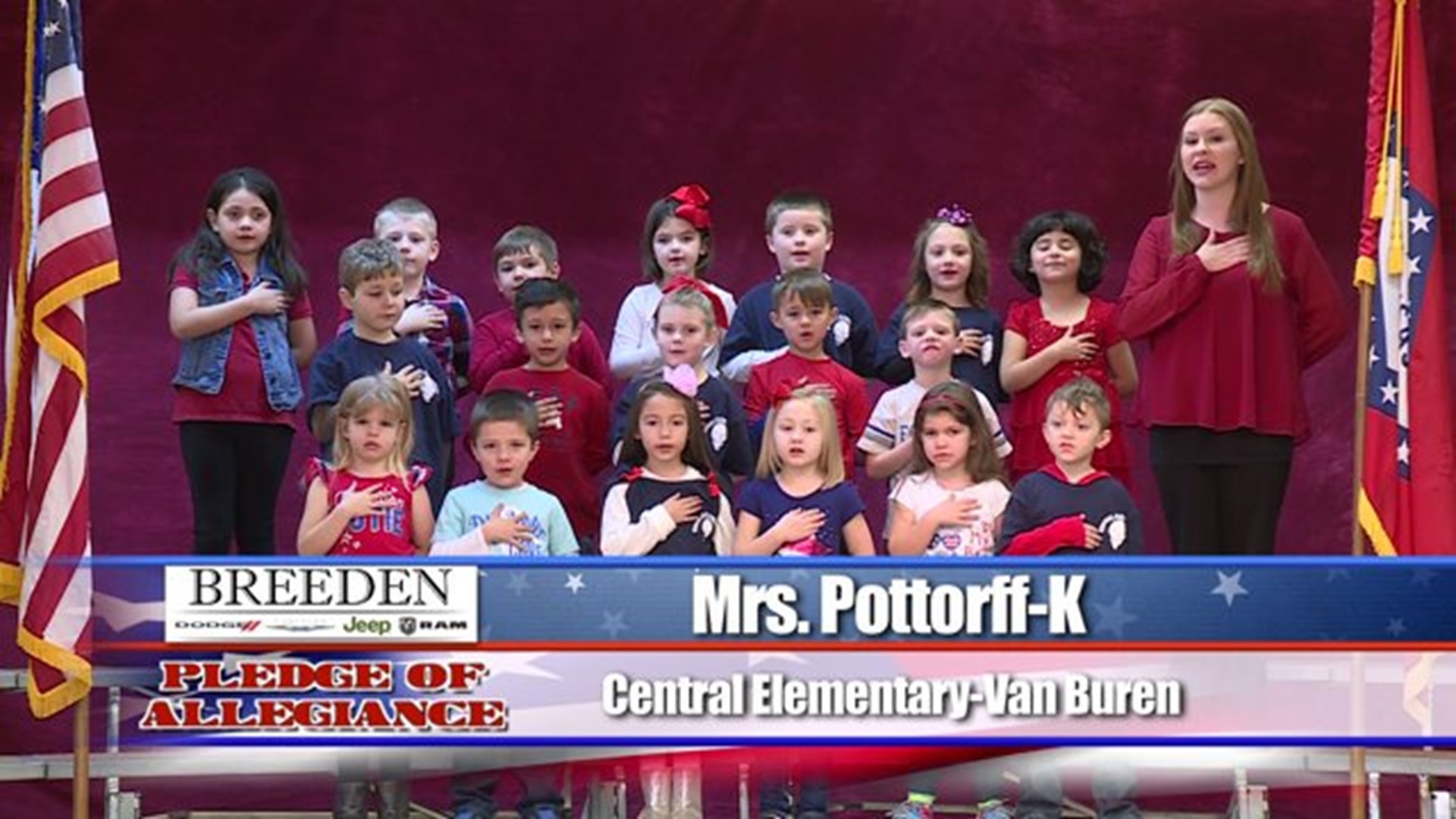 Central Elementary - Van Buren, Mrs. Pottorff - Kindergarten