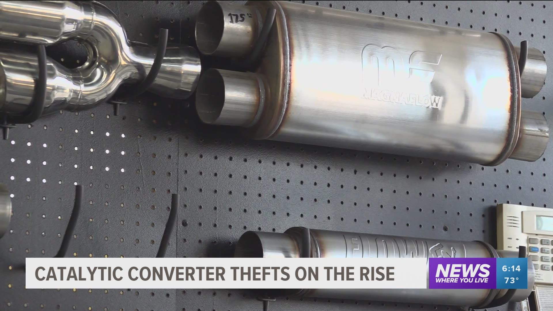 Catalytic converter thefts on the rise in our area