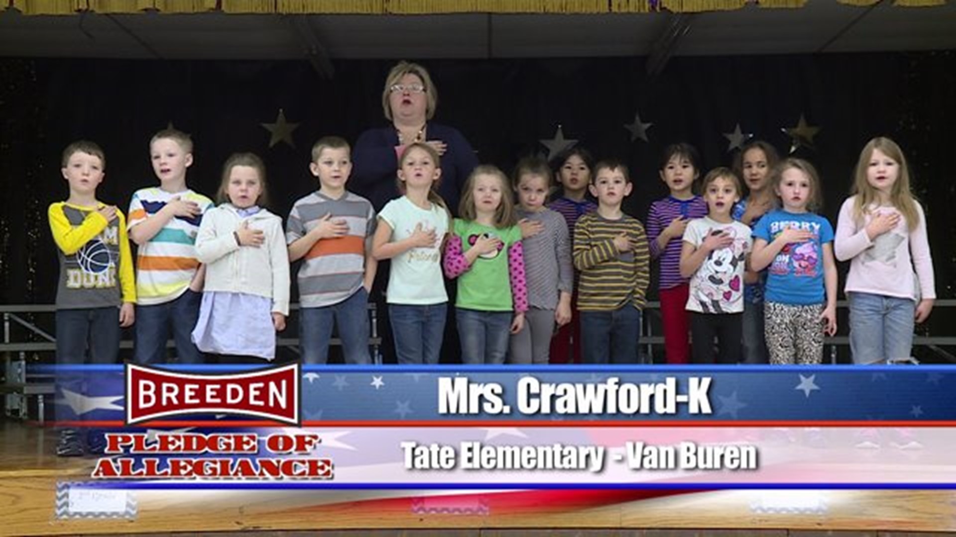 Tate Elementary - Van Buren, Mrs. Crawford - Kindergarten