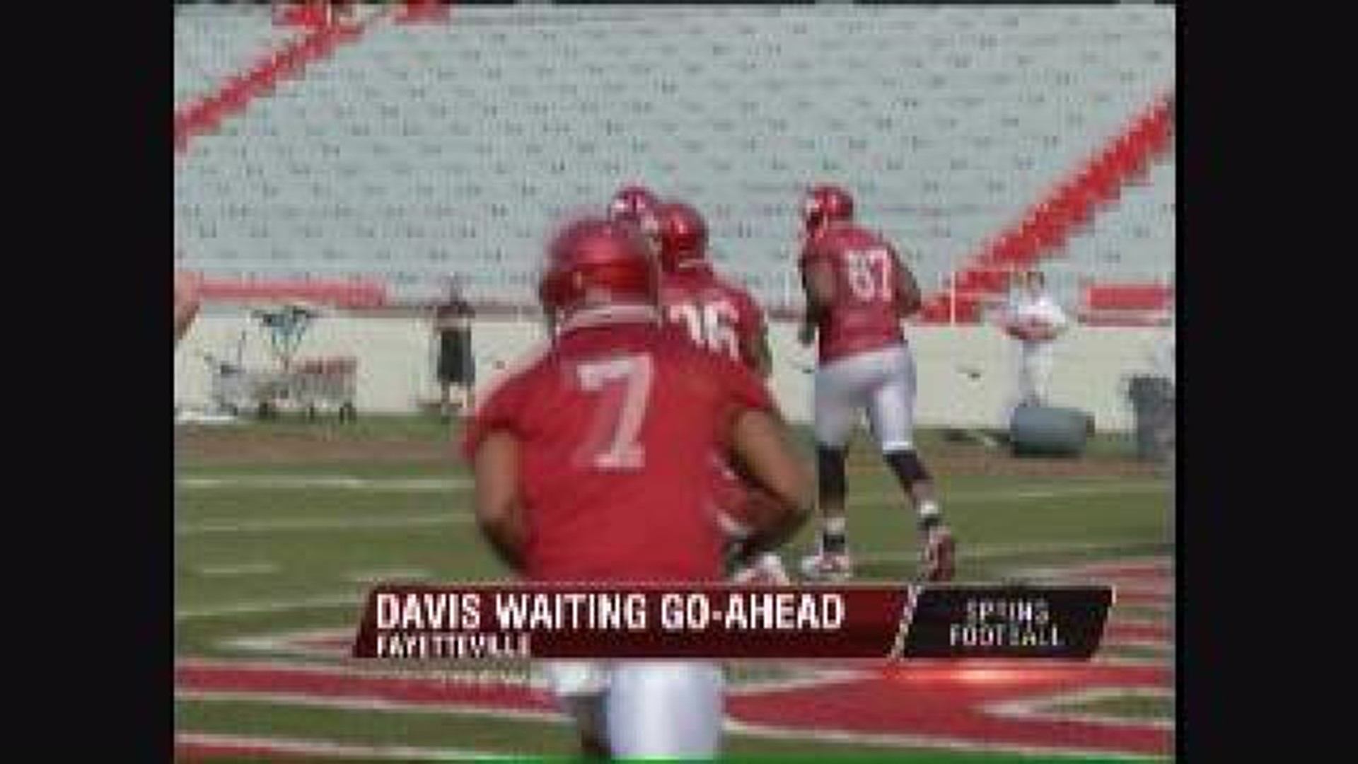 Davis Waiting for Go-Ahead