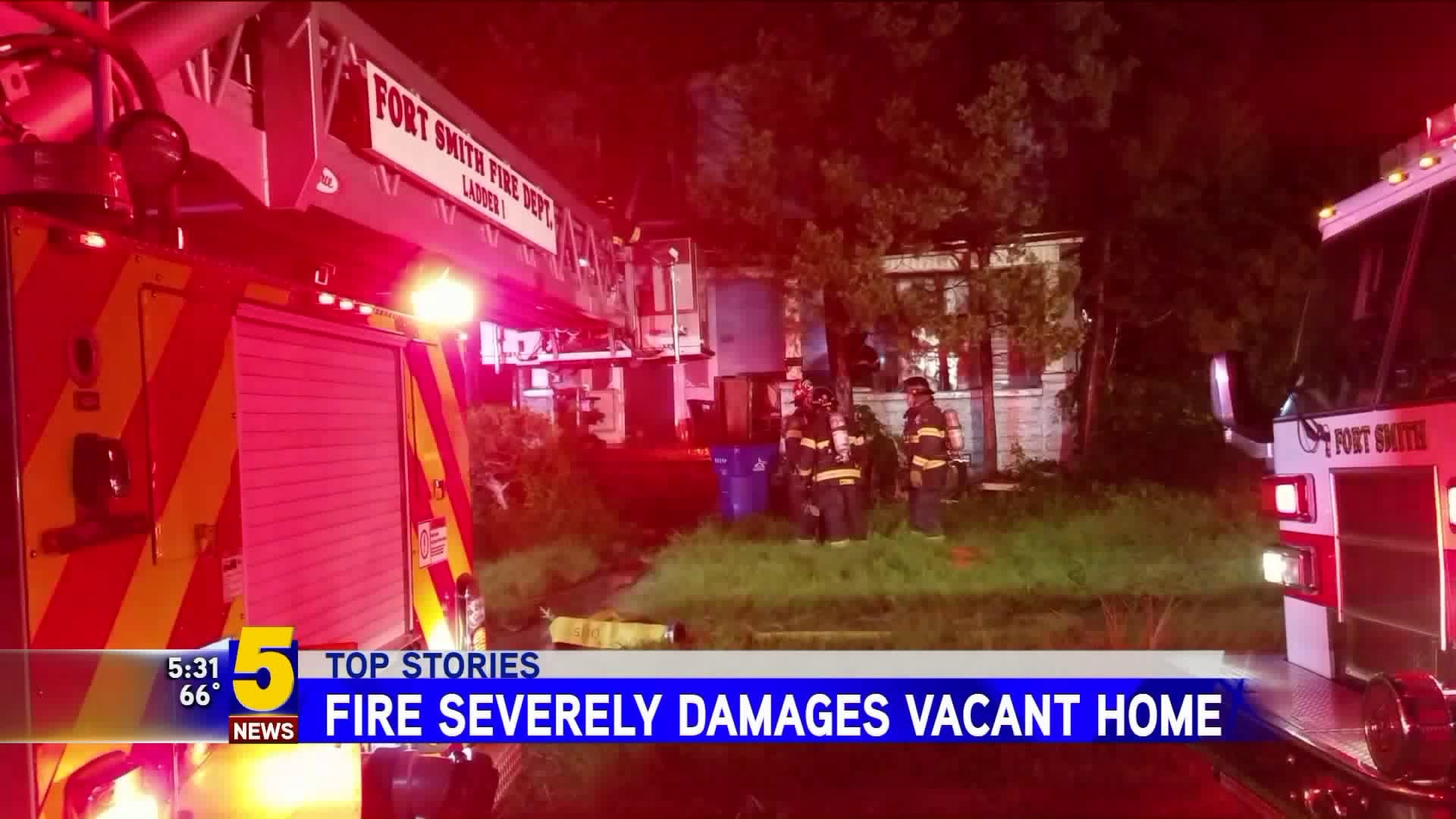 Home Damaged By Fire