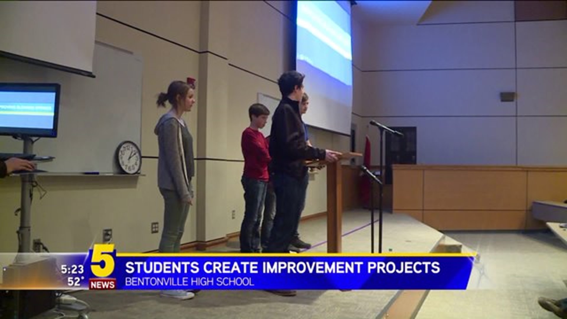 Students Create Improvement Projects