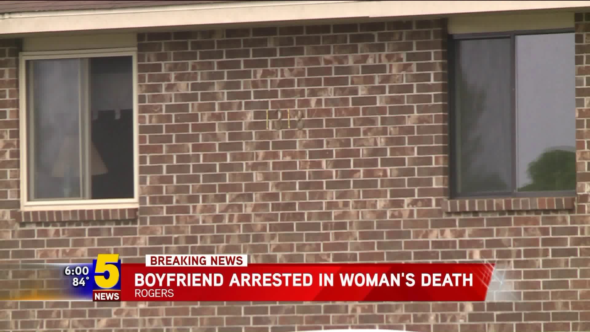 Boyfriend Arrested In Woman`s Death