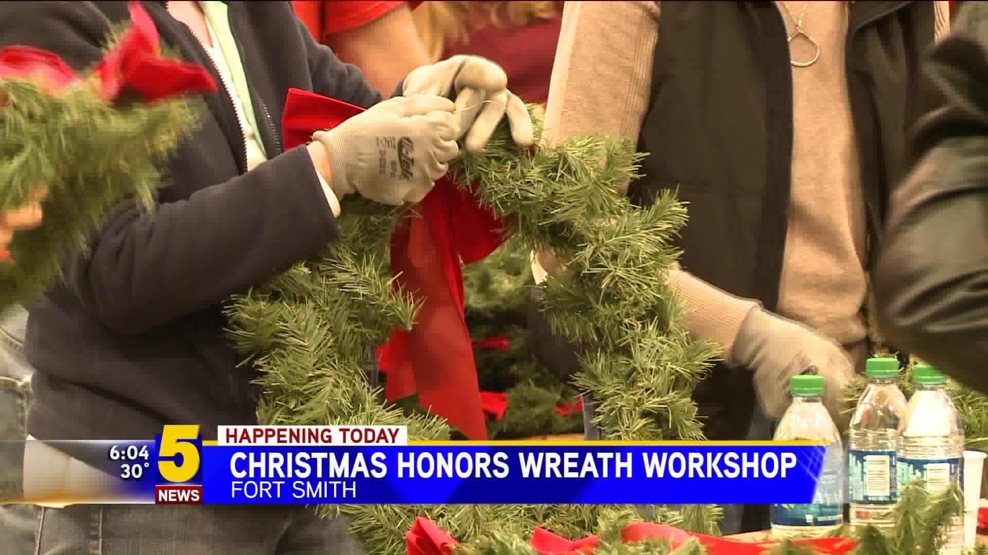 Christmas Honors Wreath Workshop