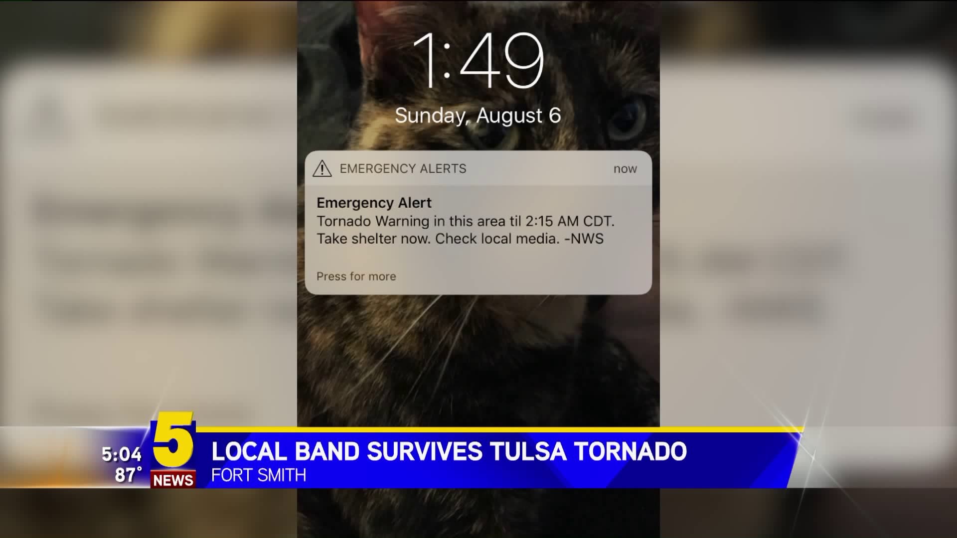 Local Band Drives Home In Tulsa Tornado