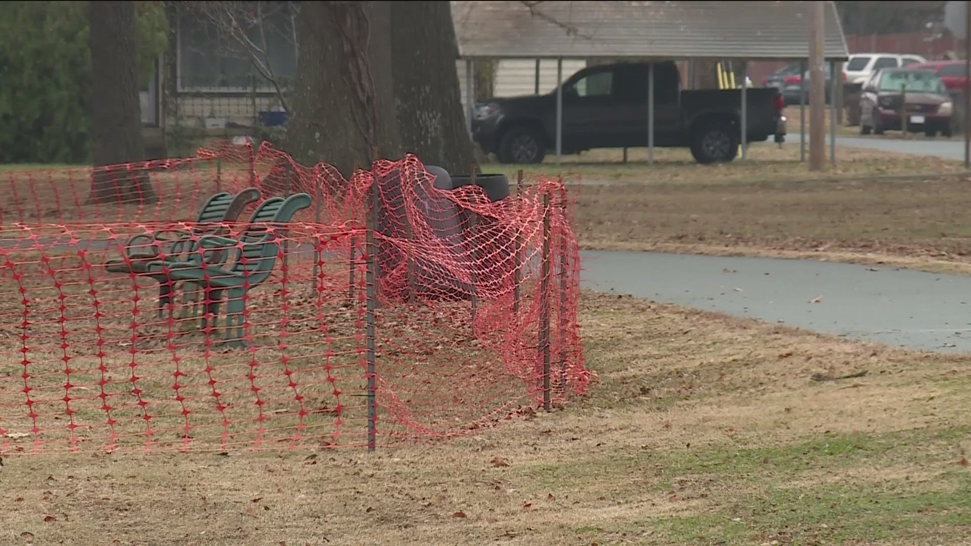 A  PORTION OF TILLES PARK IN FORT SMITH WILL BE CLOSED WHILE THE PARK UNDERGOES SOME CONSTRUCTION.