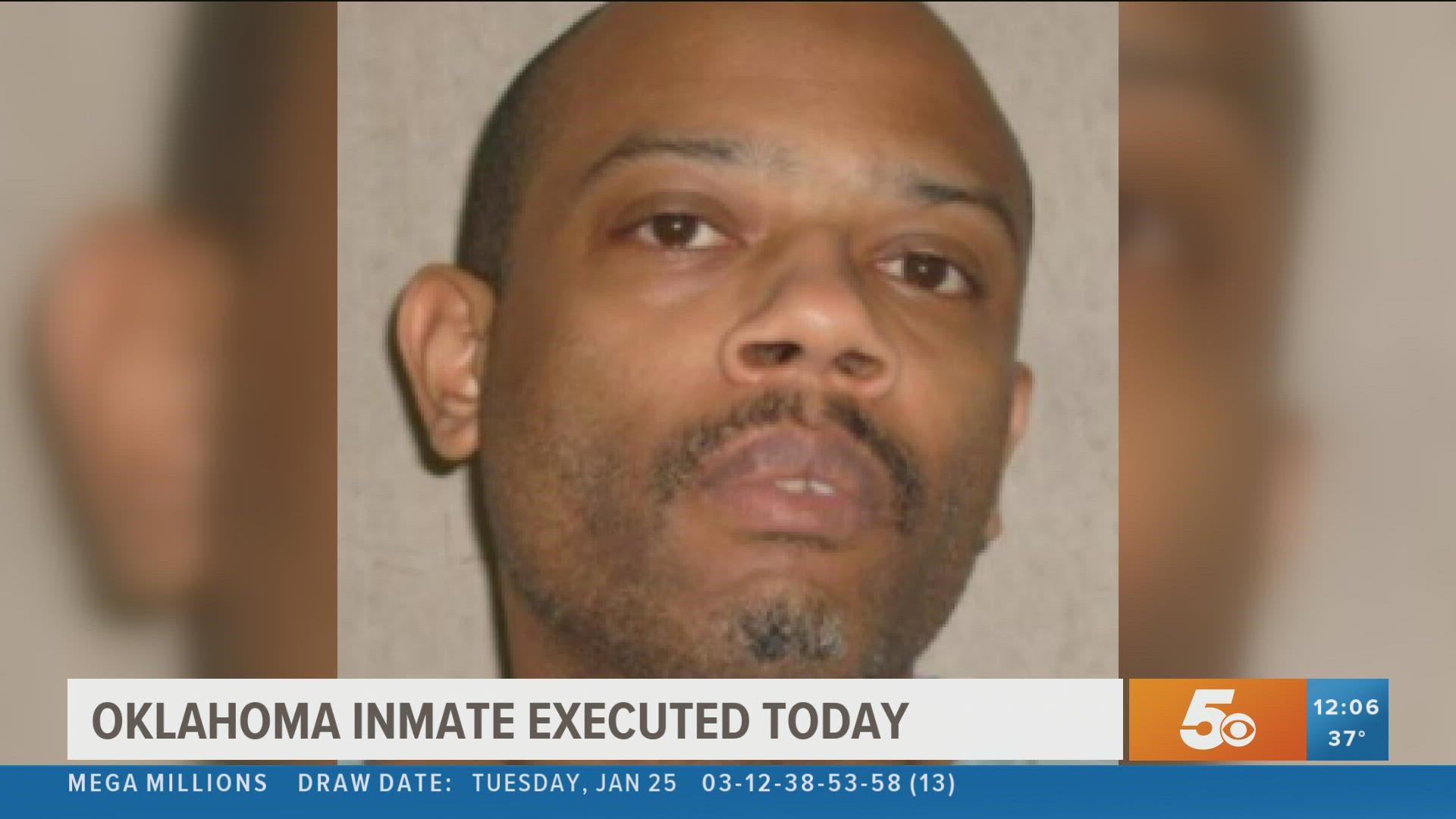 46-year-old Donald Grant received a lethal injection Thursday morning for the brutal deaths of two hotel workers during a robbery in 2001.