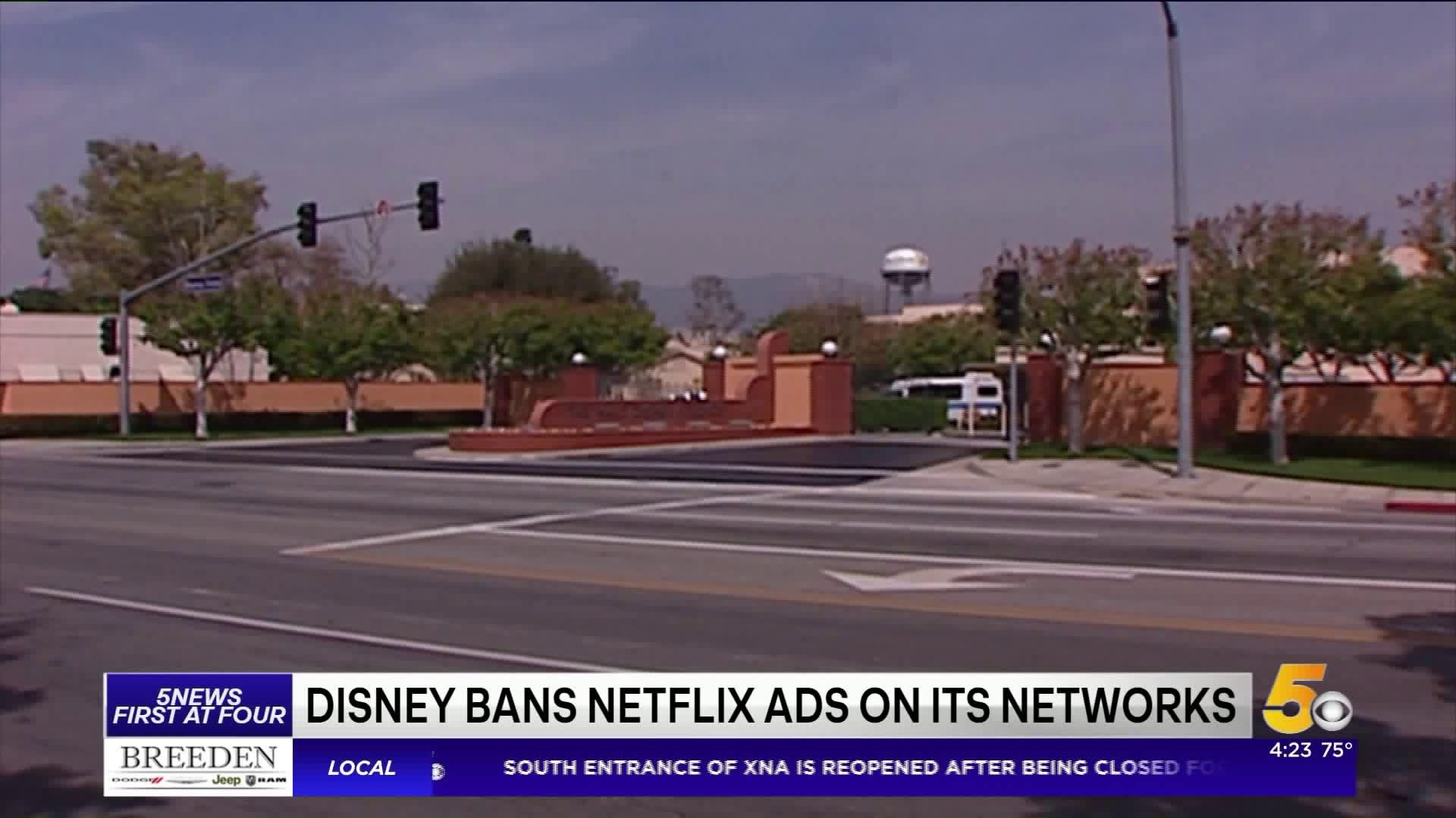 Disney Bans Netflix Ads on its Networks