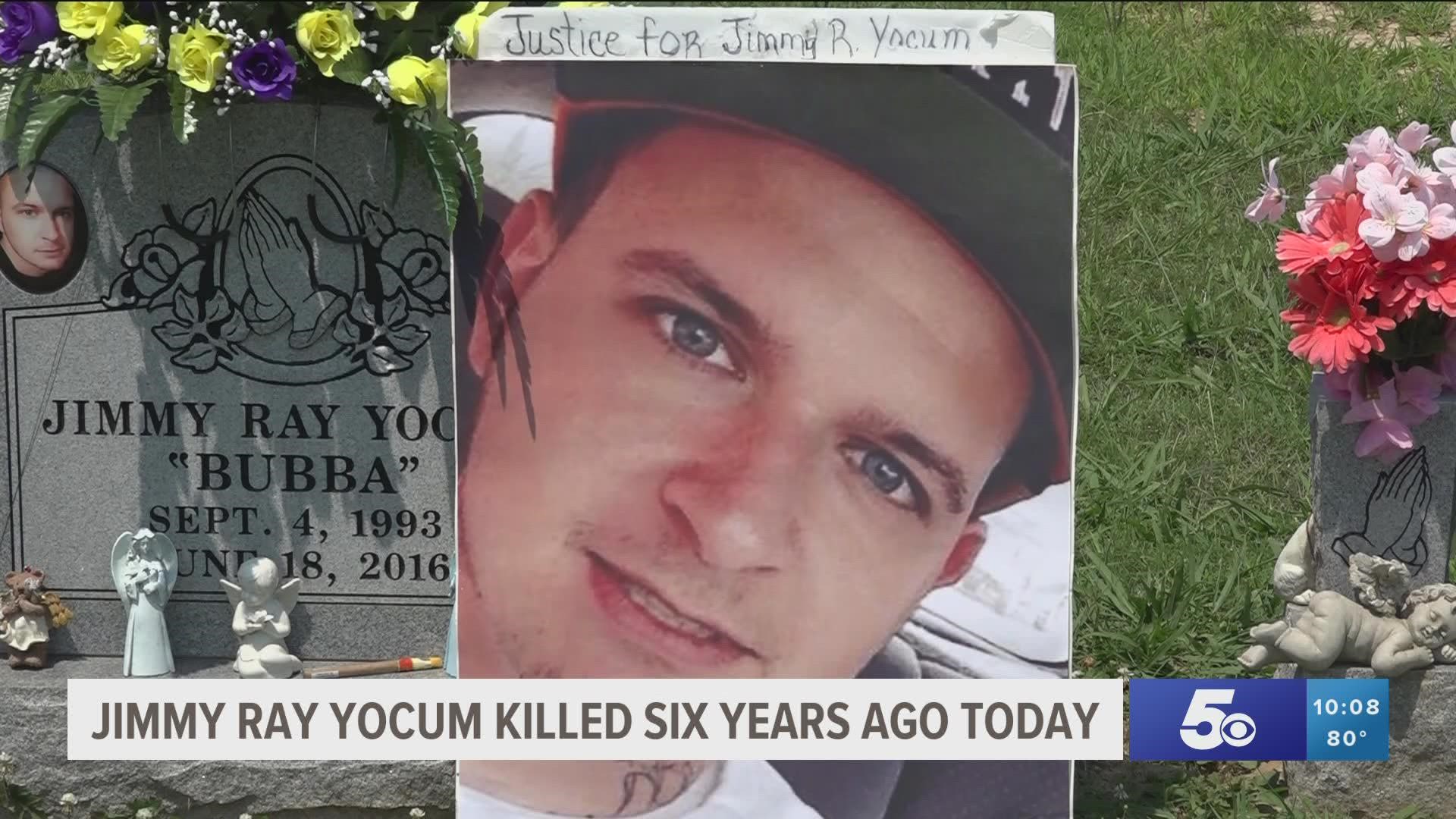 Jimmy Ray Yocum was killed 6 years ago in Fort Smith.