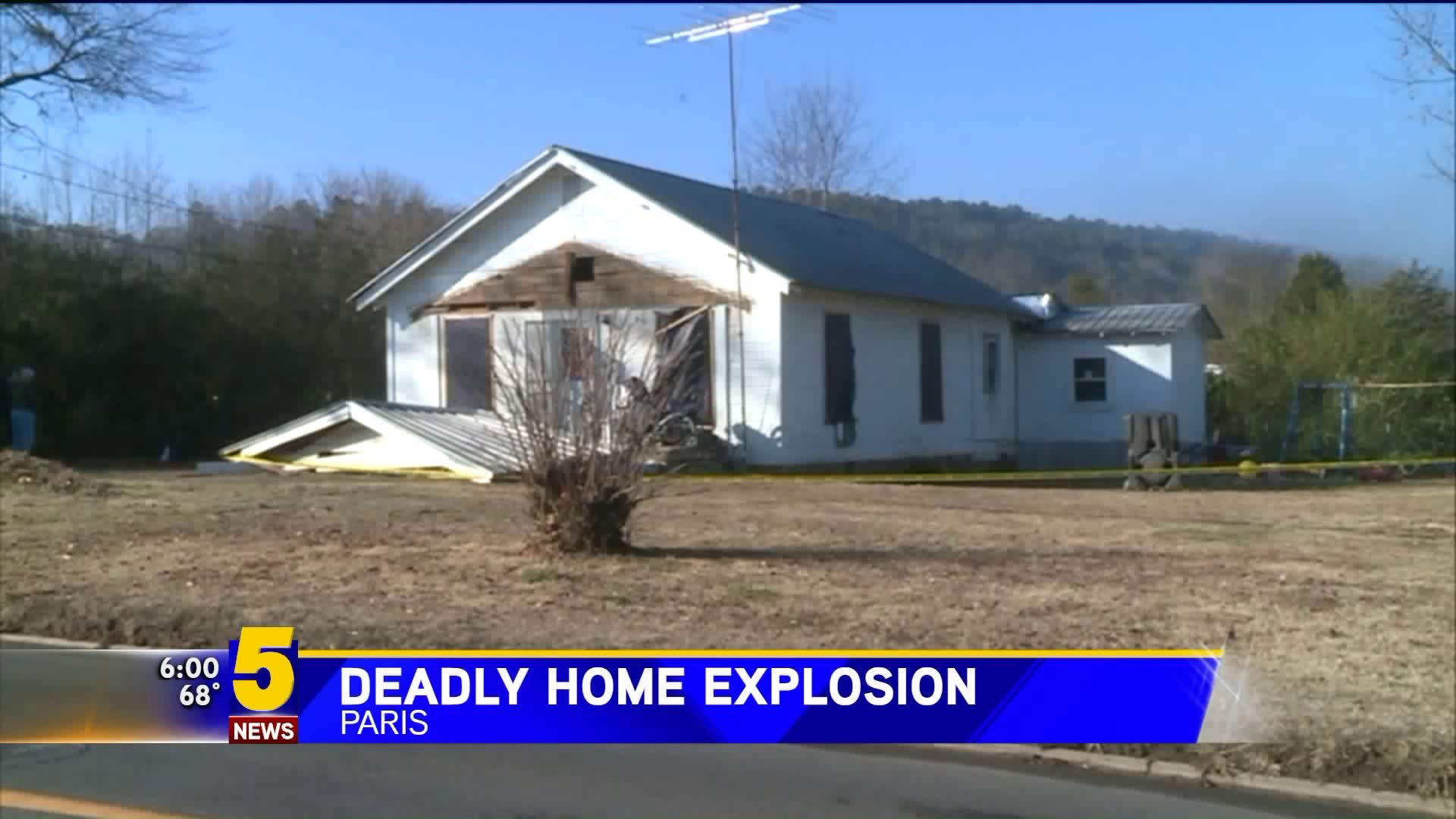 Explosion Kills Toddler