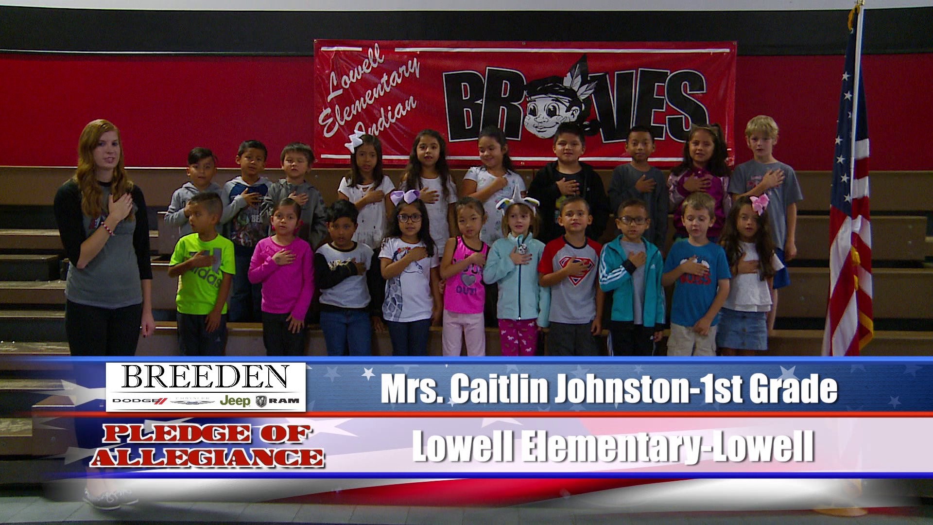 Mrs. Caitlin Johnston-1st Grade Lowell Elementary, Lowell