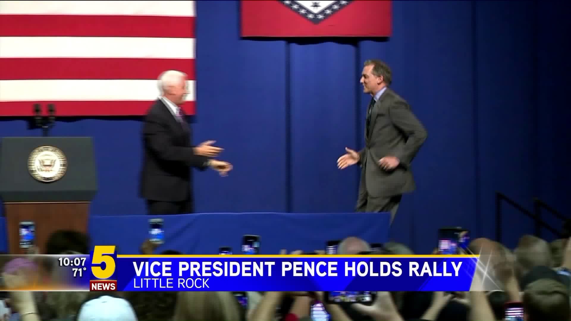 VP Pence In Little Rock