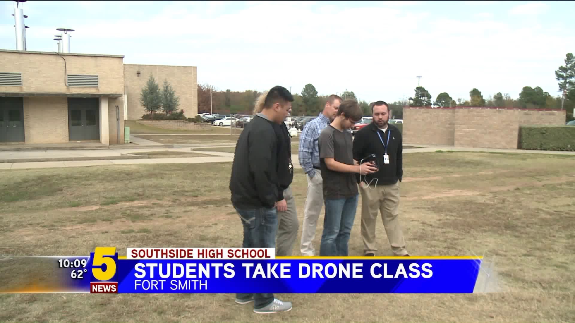 Students Take Drone Class