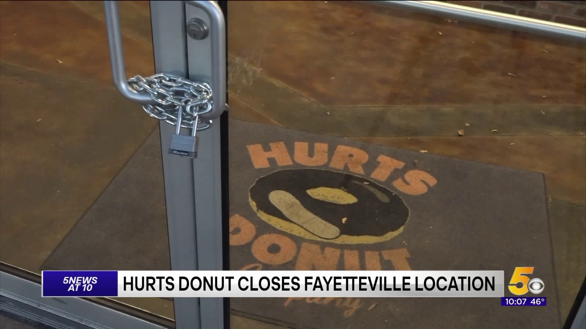 Hurts Donut Unexpectedly Closes Location In Fayetteville