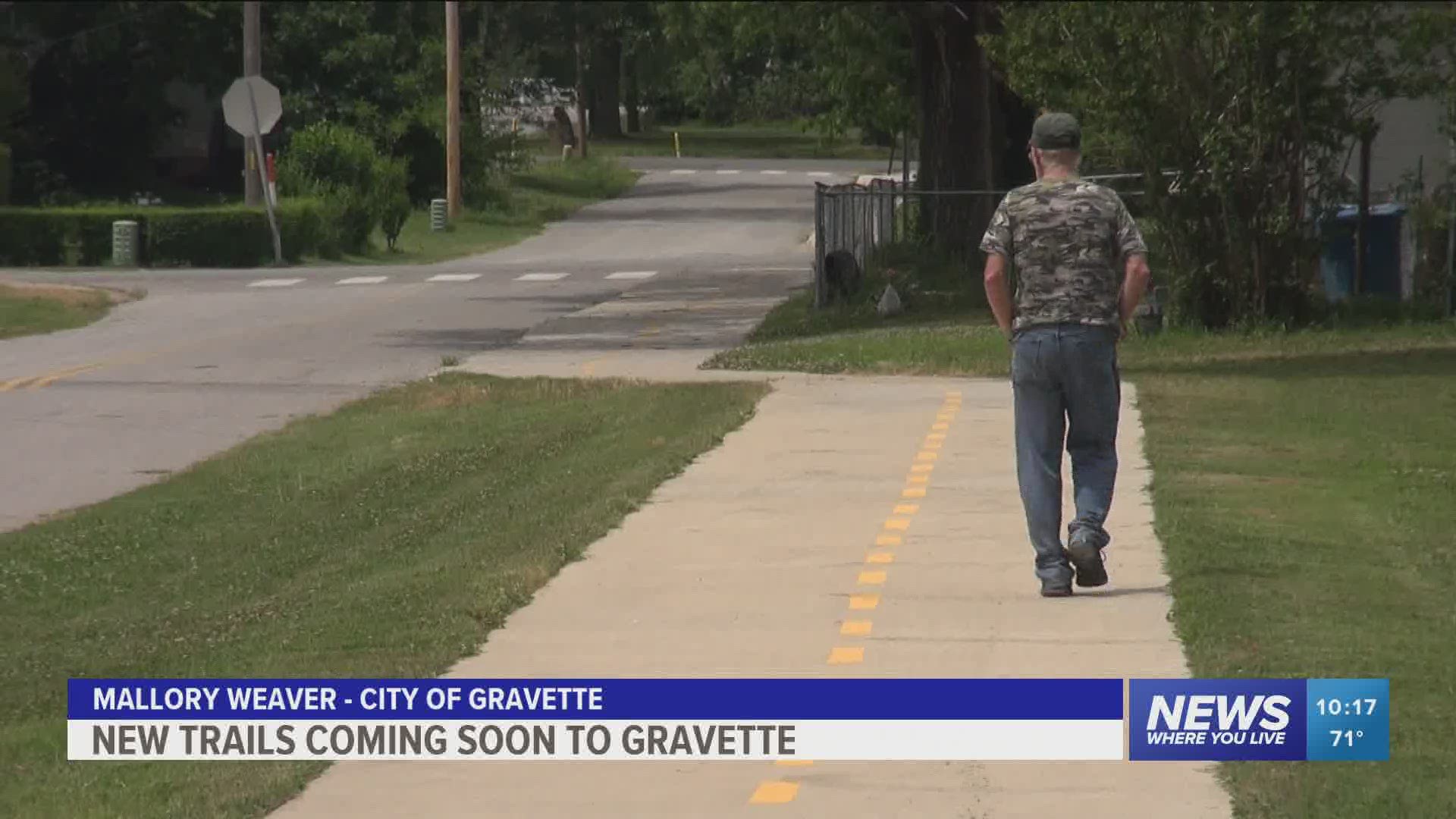 New trails coming soon to Gravette.