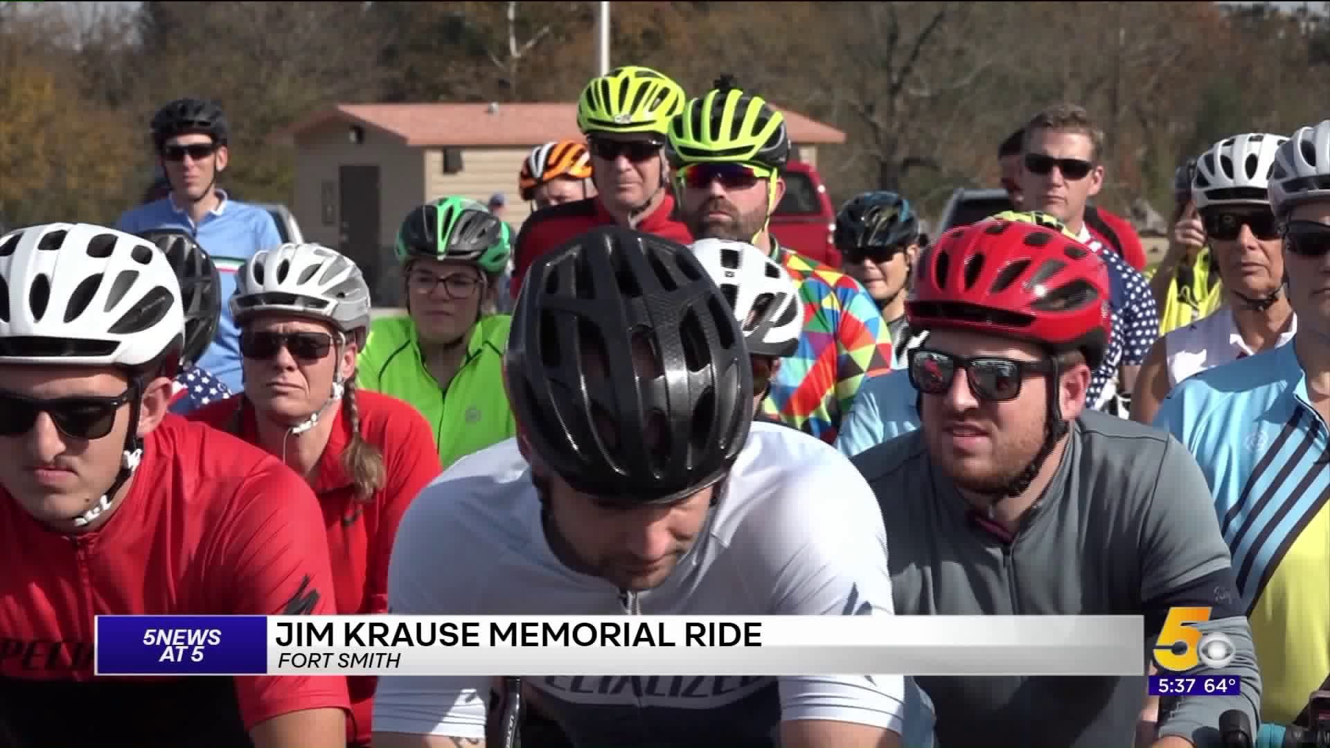 River Valley Cycling Club Hold Jim Krause Memorial Ride In Fort Smith
