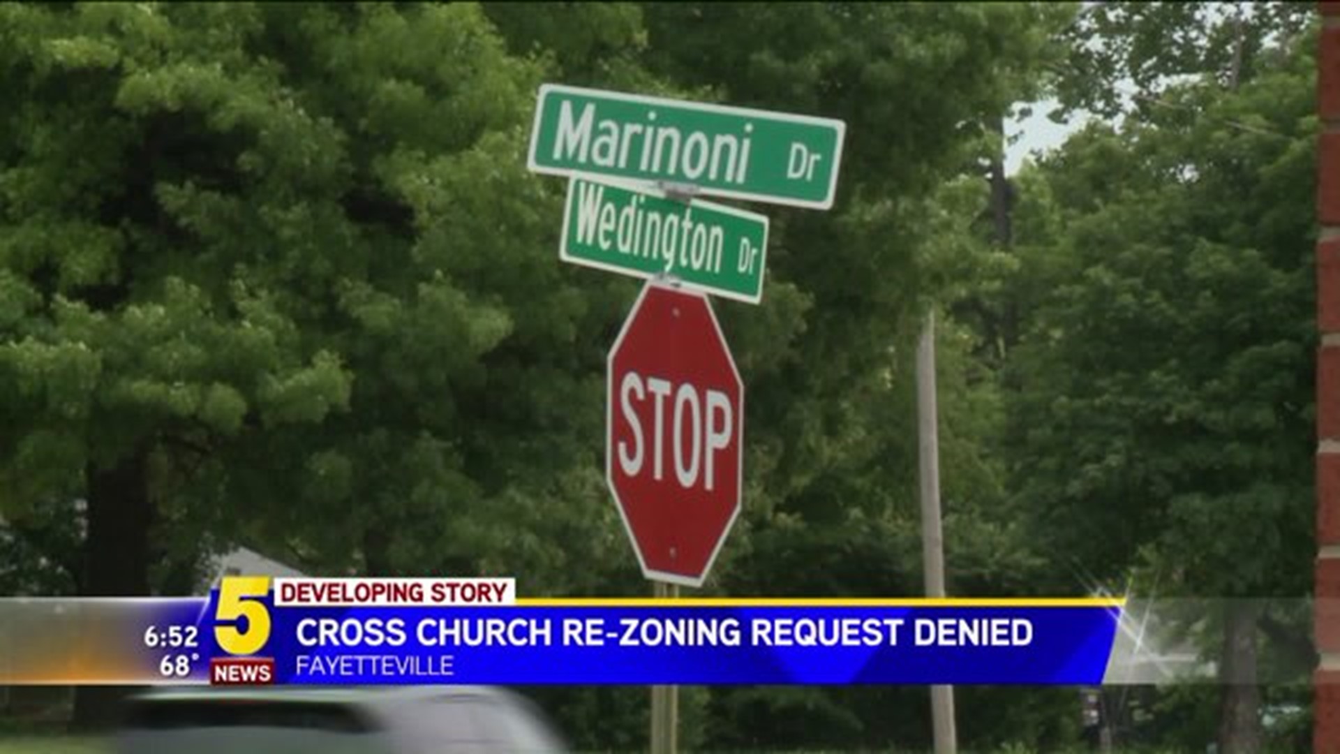 Cross Church Rezoning Request