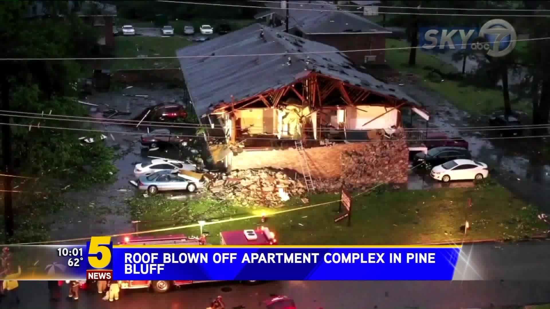 Pine Bluff Possible Tornado