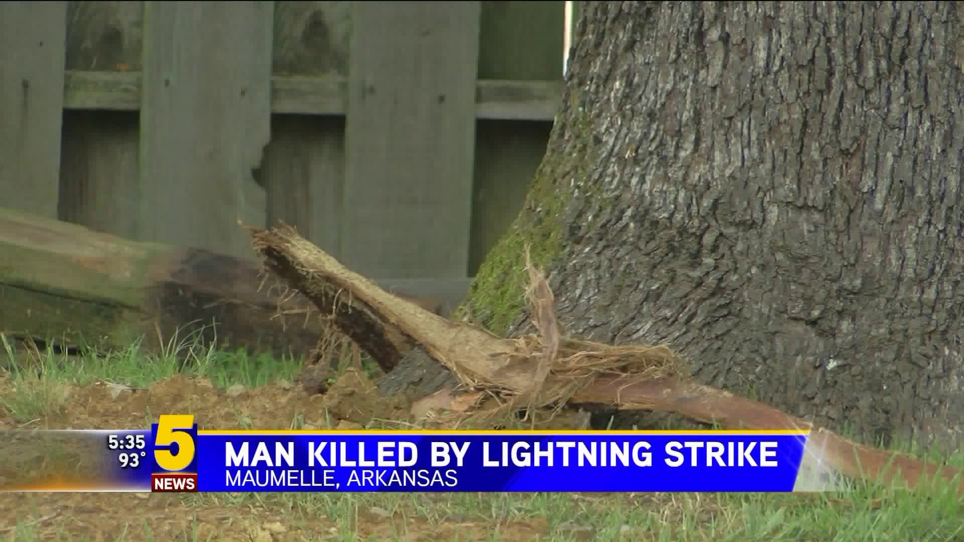 Man Killed By Lightning