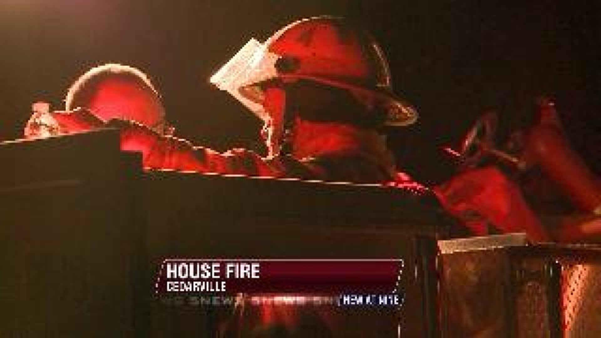 Cedarville Home Destroyed By Fire
