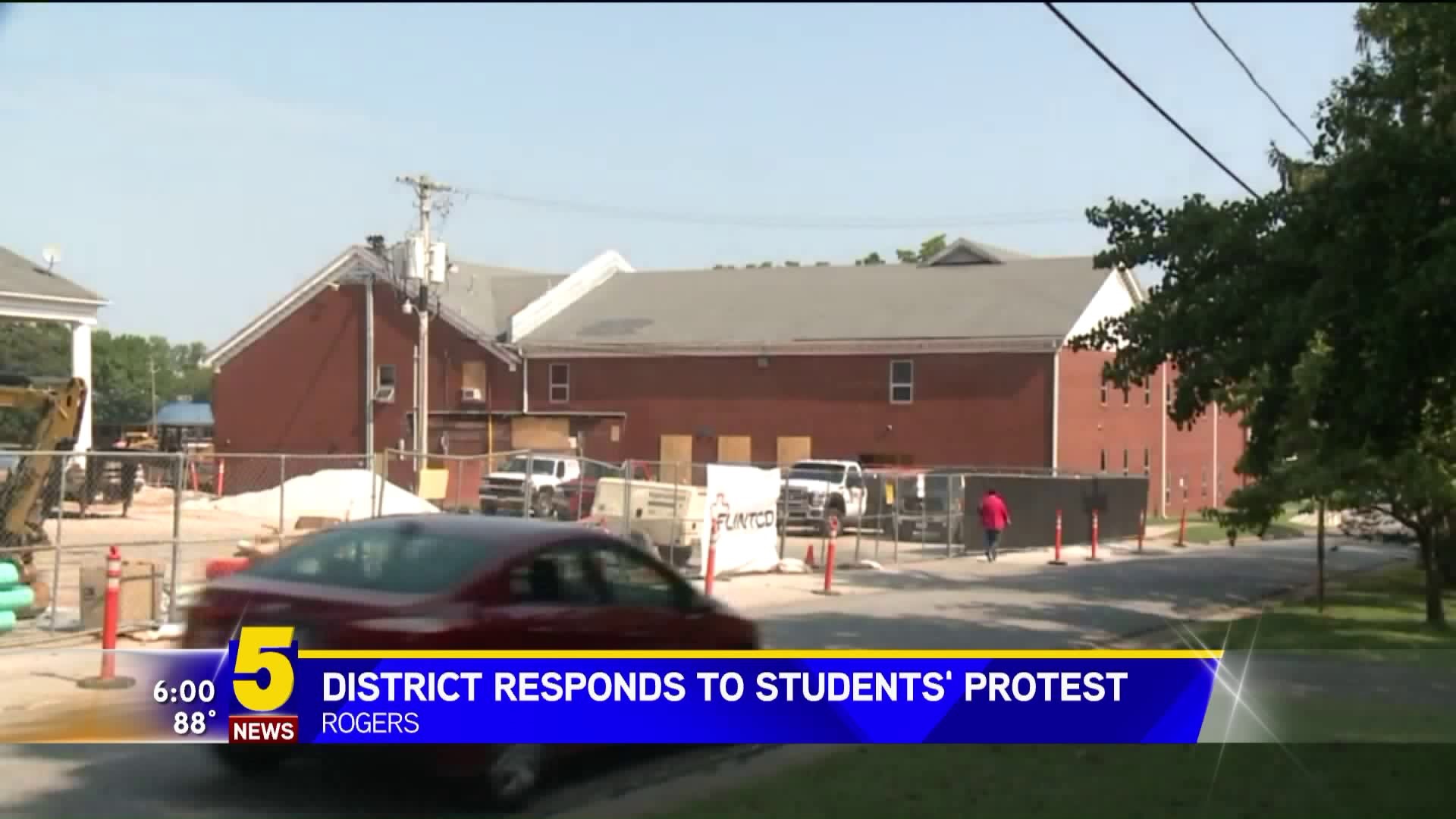 District Responds To Protest