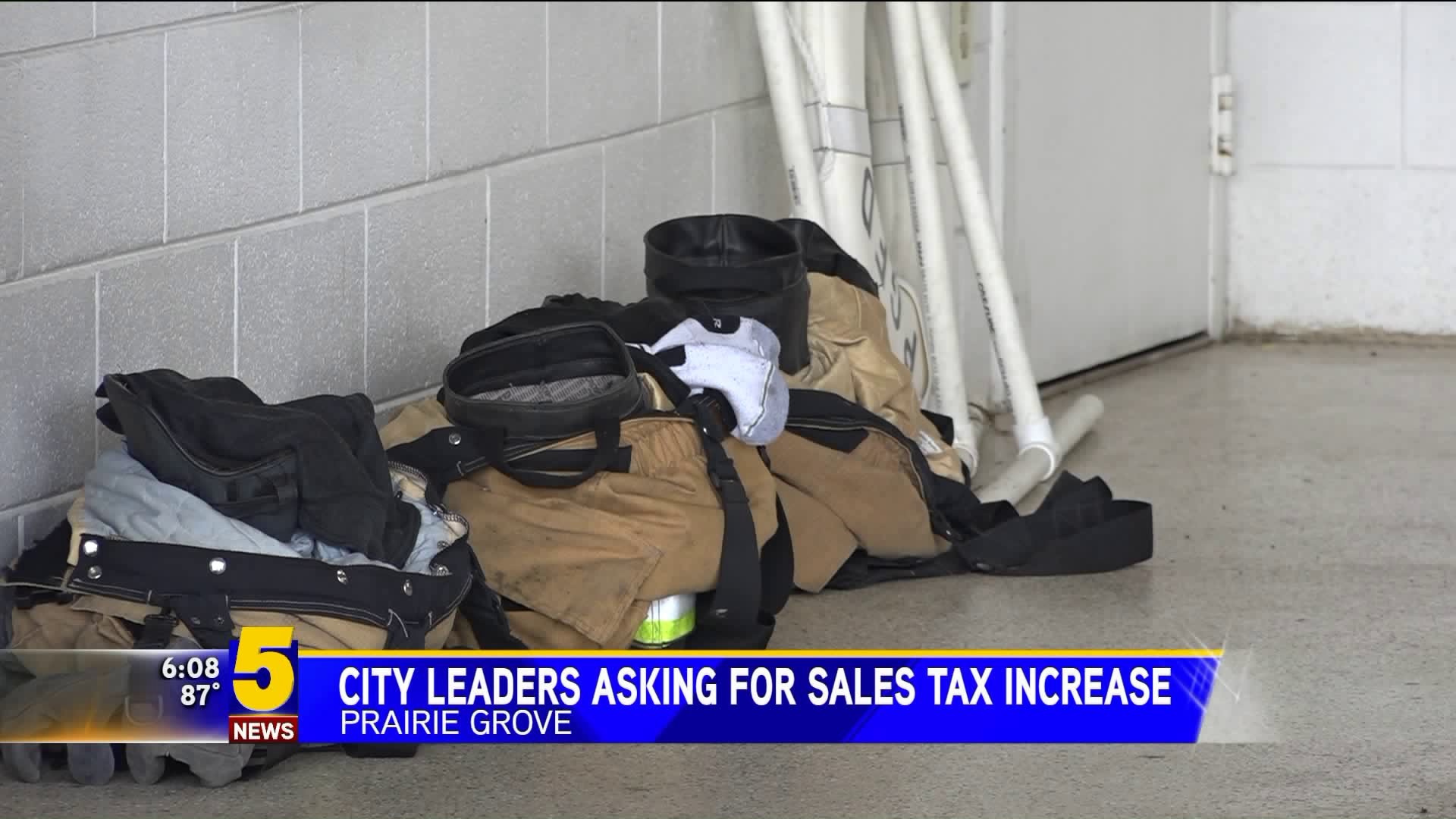 Prarier Grove Sales Tax Increase