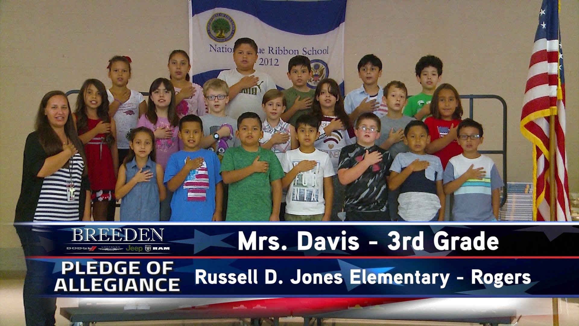 Mrs. Davis  3rd Grade Russell D. Jones Elementary