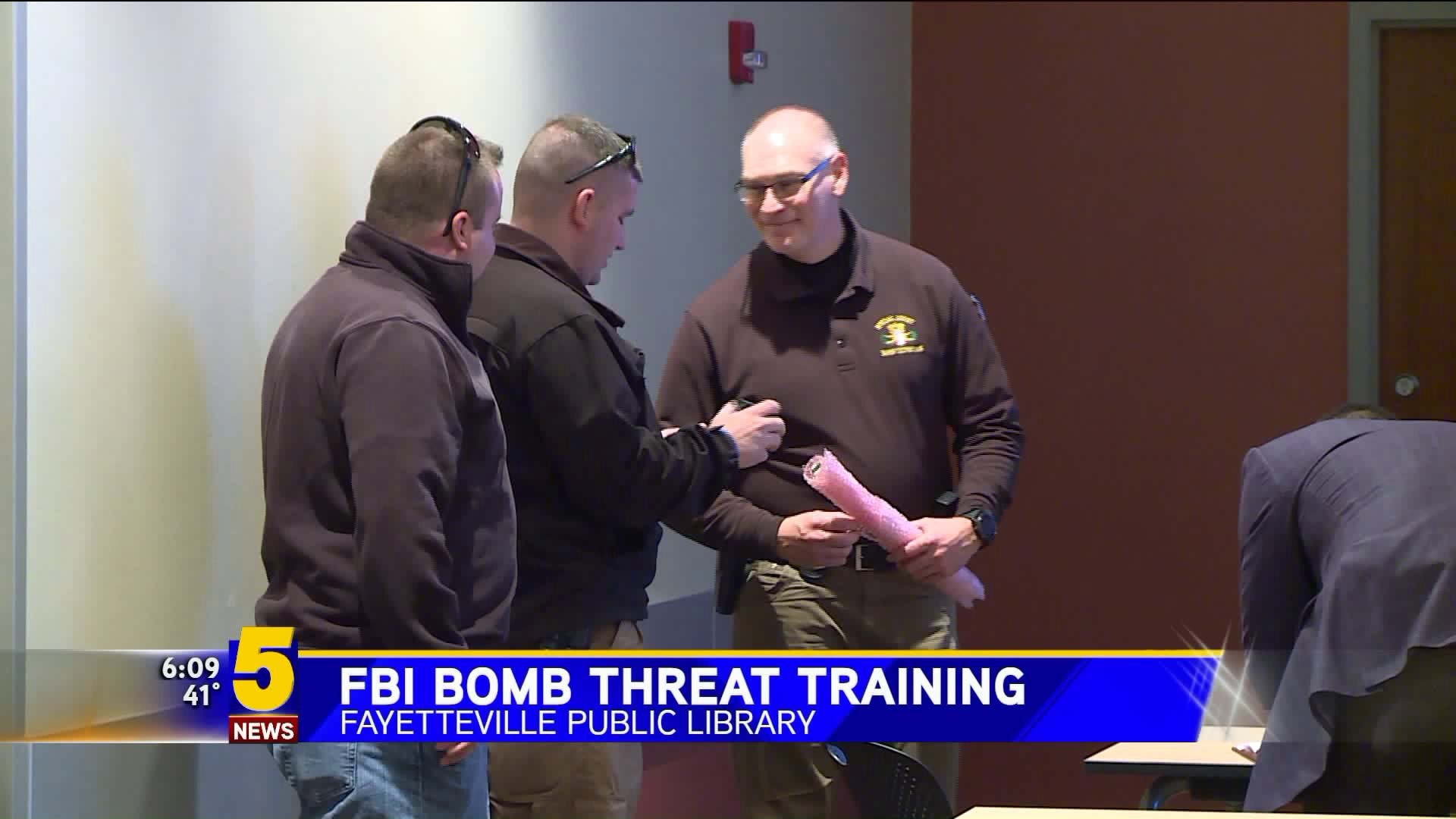 FBI Bomb Threat Training Takes Place In Fayetteville