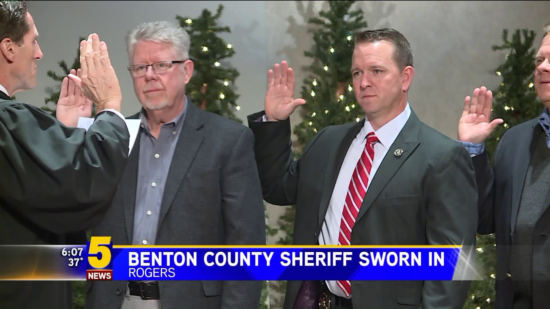 Benton County Swearing-In Ceremony