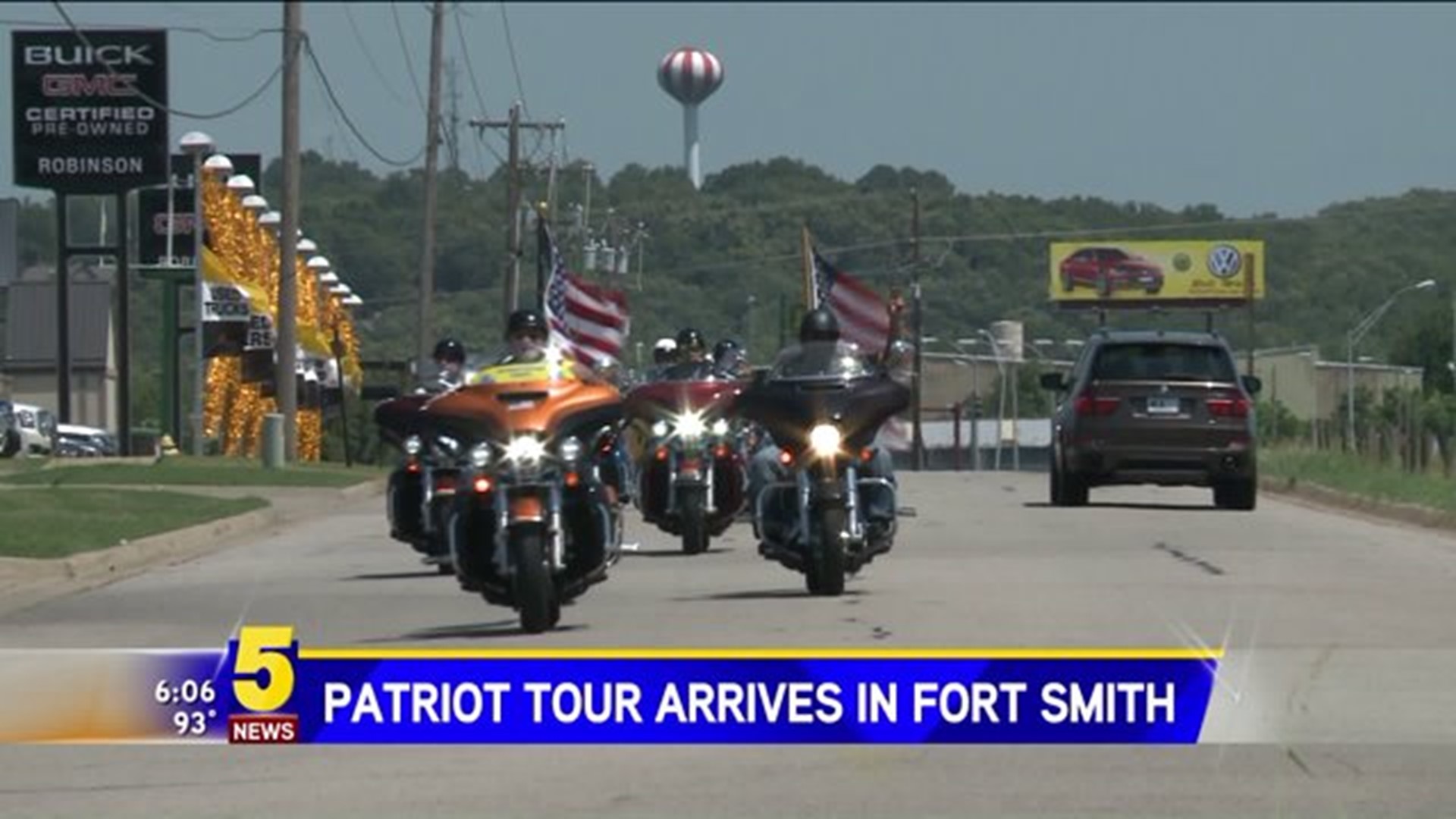 Patriot Tour Arrives