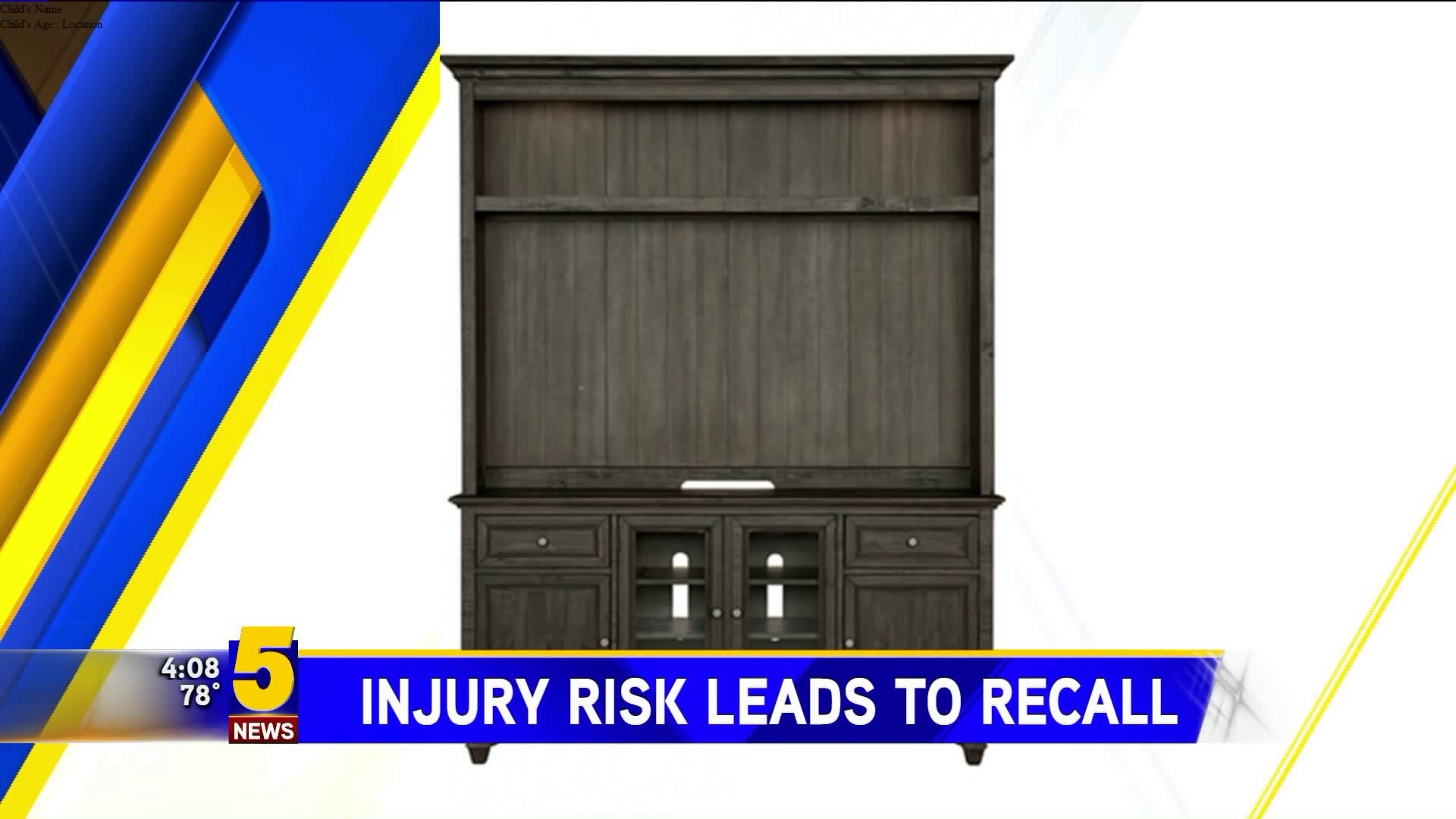 Injury Risk Leads To Recall