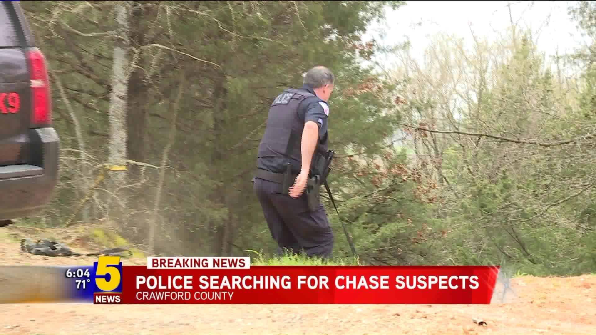 Police Searching For Chase Suspects