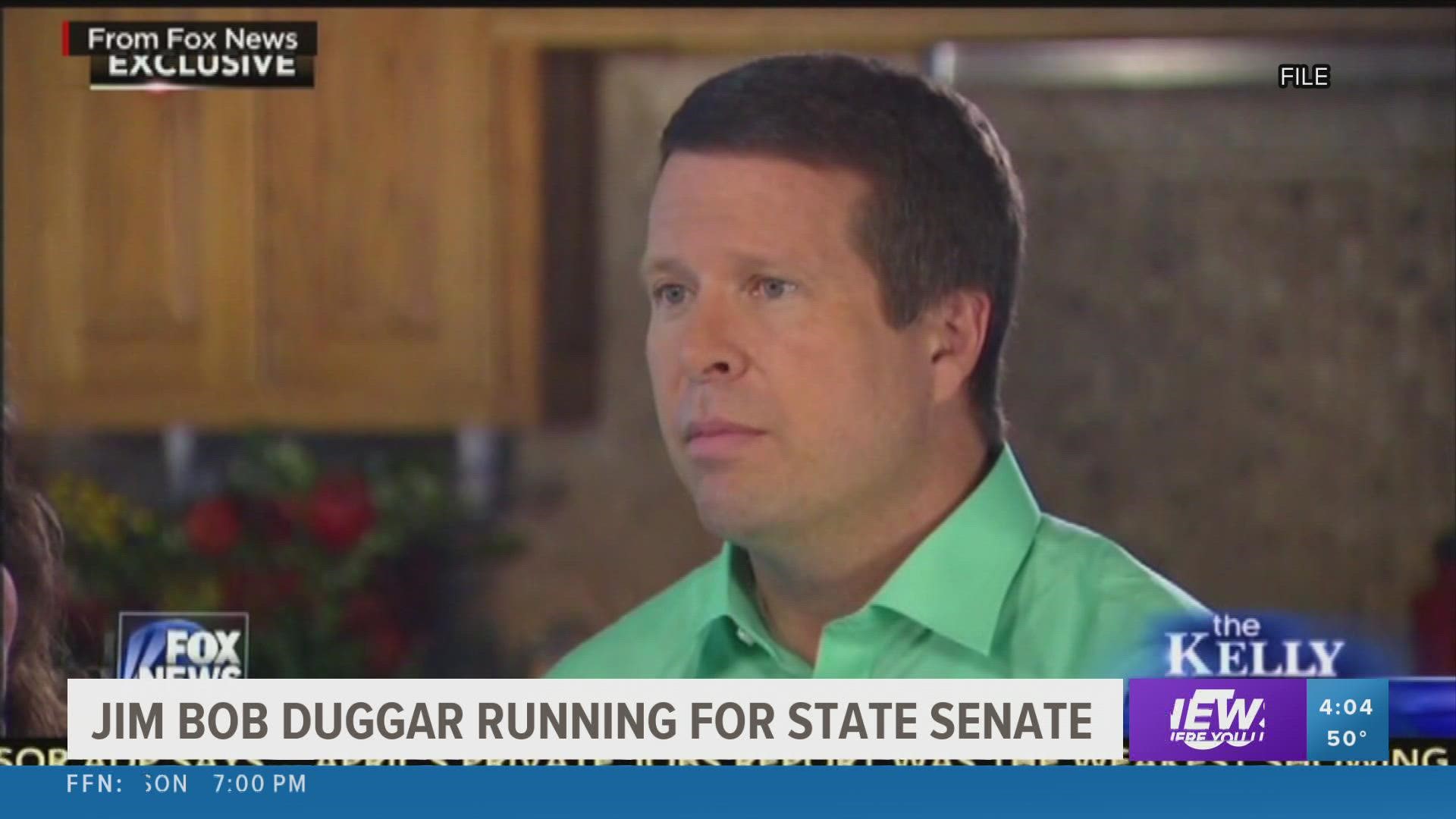 Former reality TV star, Jim Bob Duggar, has announced his candidacy for Arkansas State Senate.