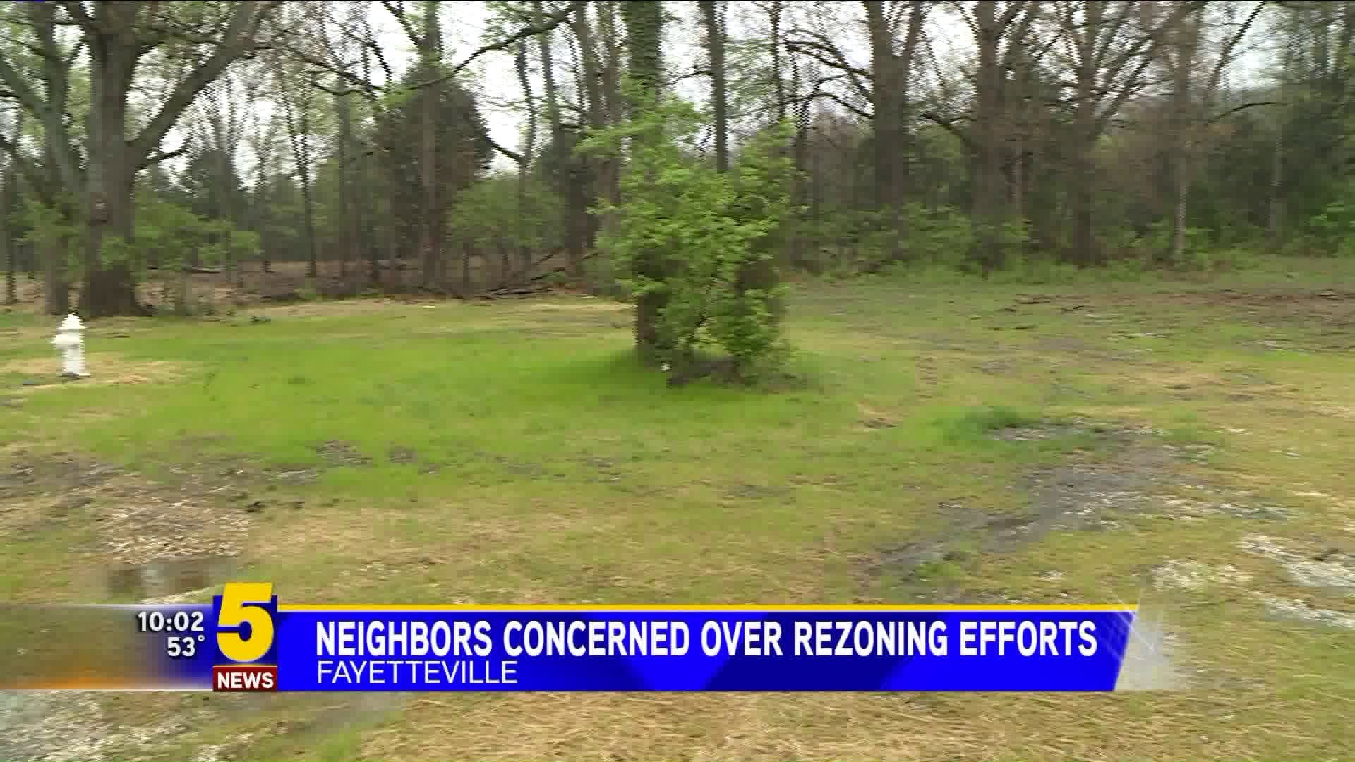 Fayetteville Rezoning Efforts