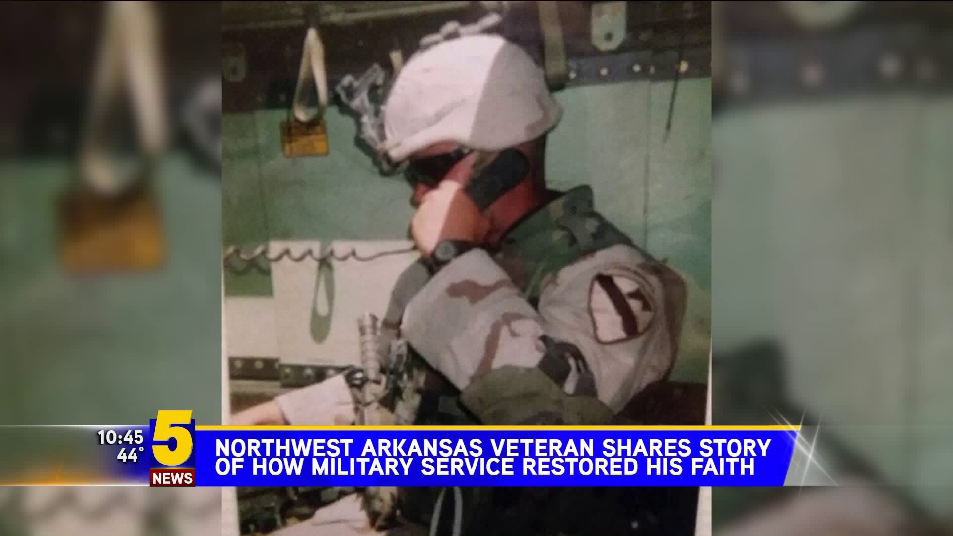 NWA Veteran Shares How Military Service Restored His Faith