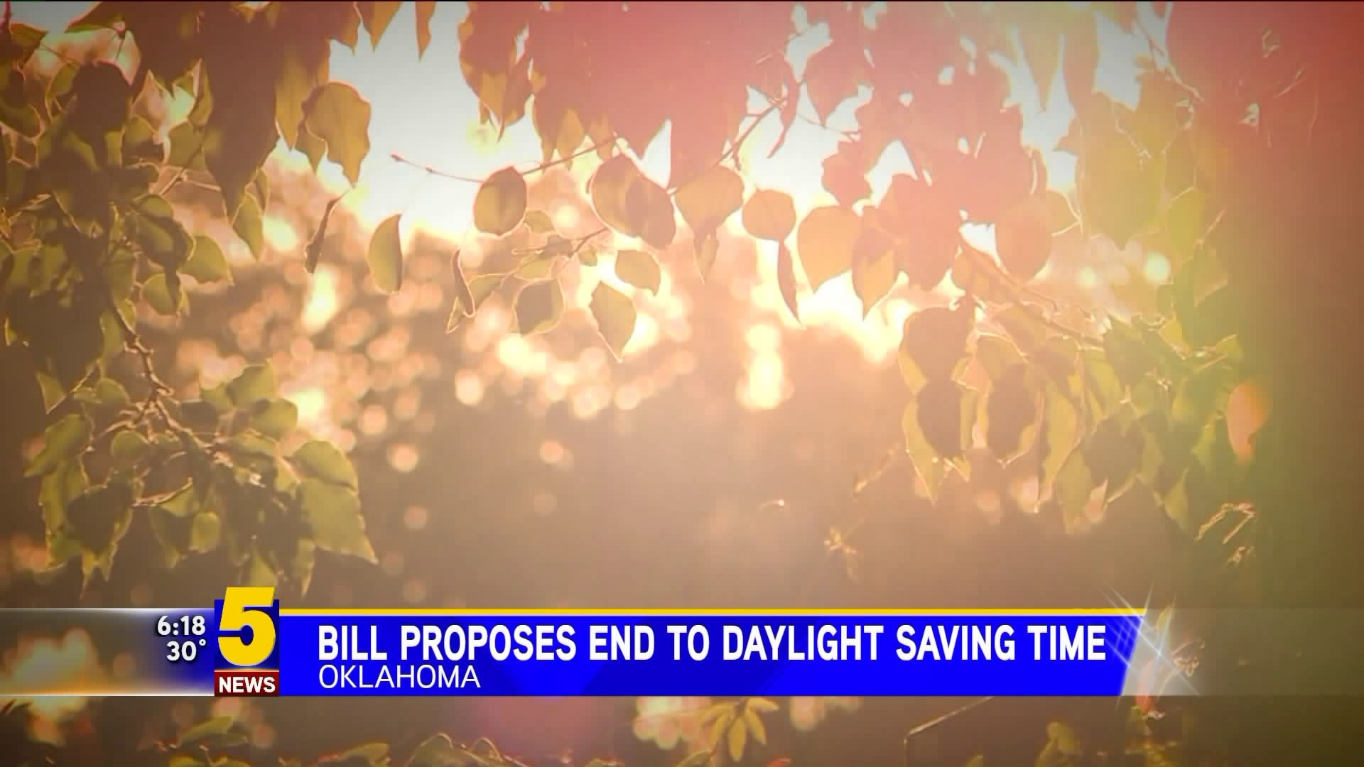 Bill Proposes End To Daylight Saving Time In Oklahoma