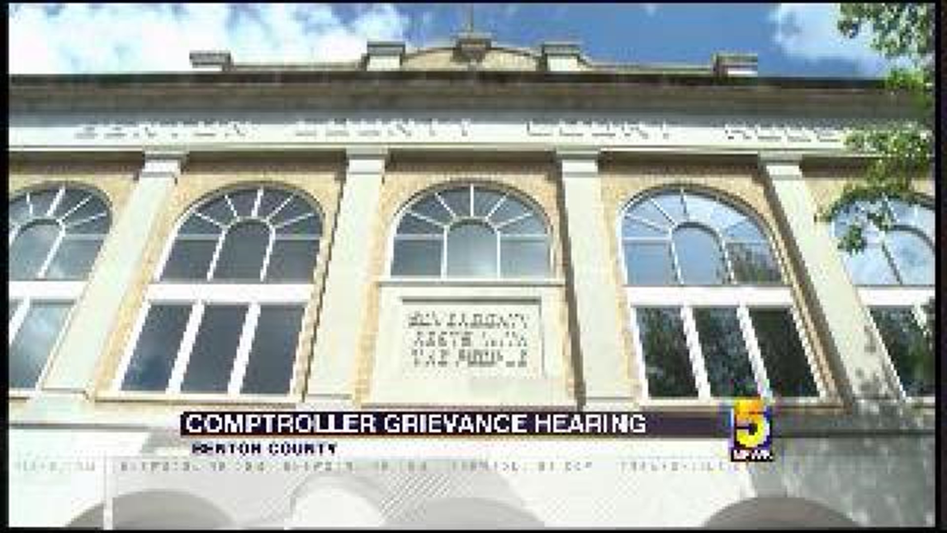 Benton County Comptroller Grievance Hearing