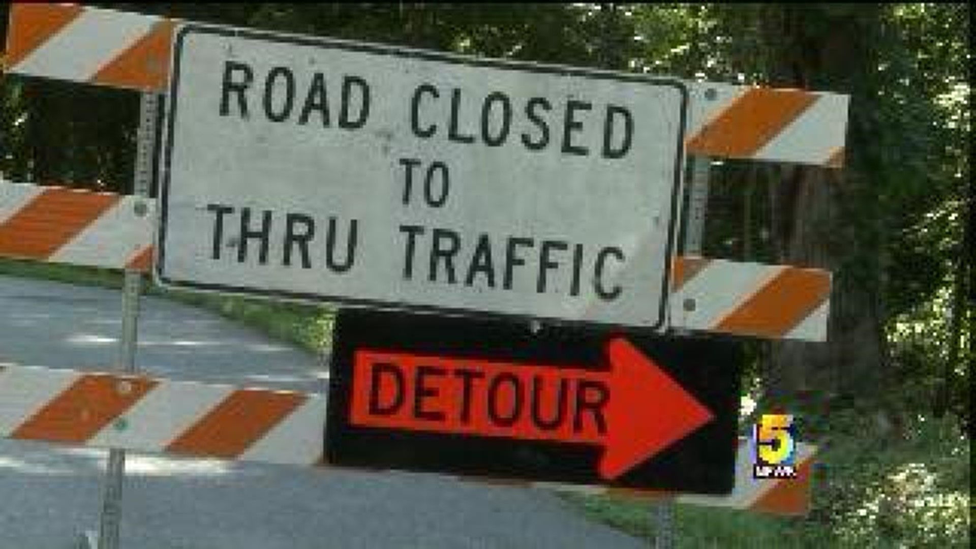 Bentonville Road Closure