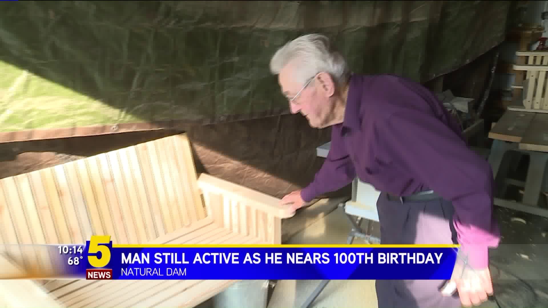 Man Still Active As He Nears 100th Birthday