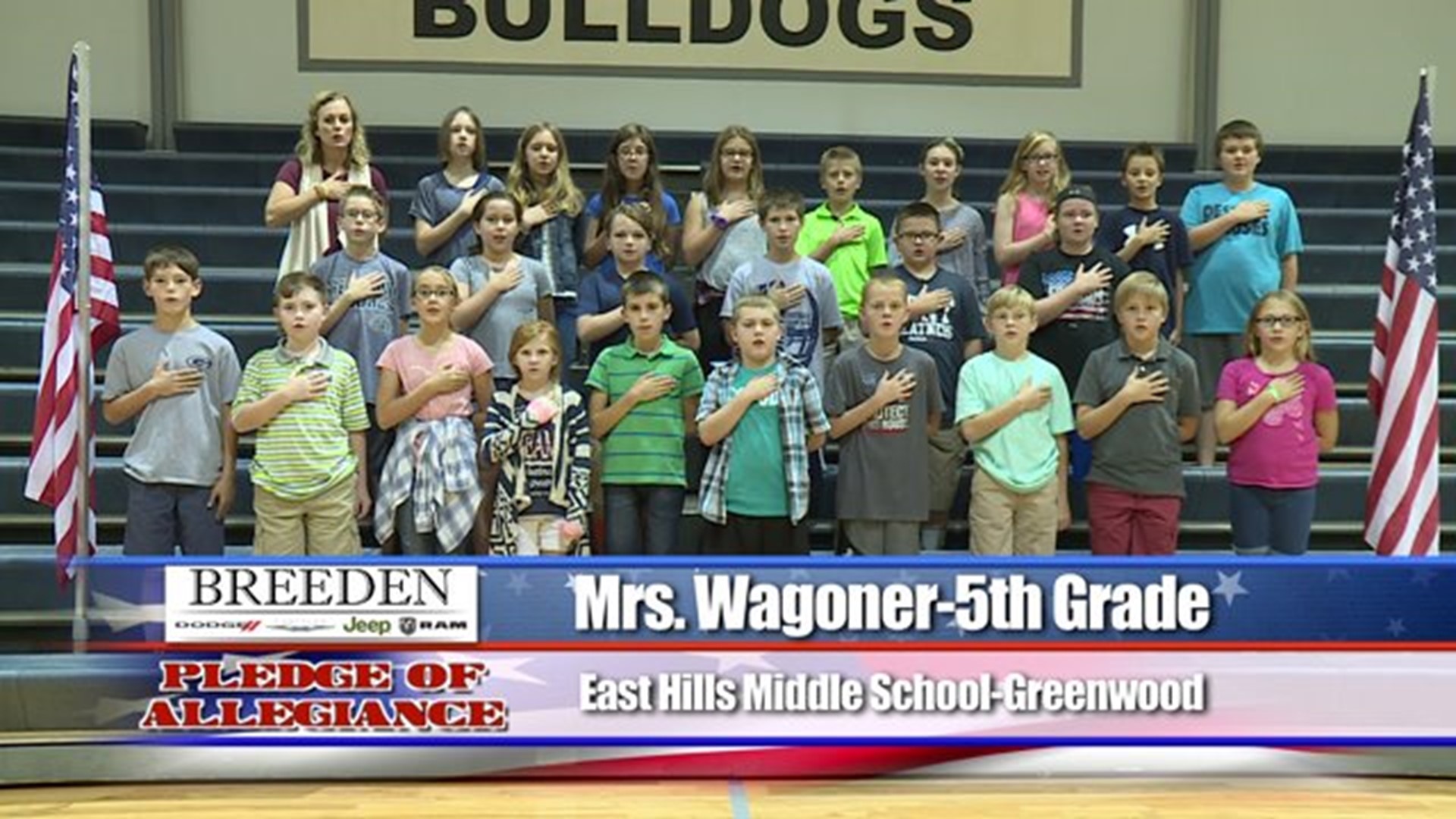 East Hills Middle School, Greenwood - Mrs. Wagoner - 5th Grade